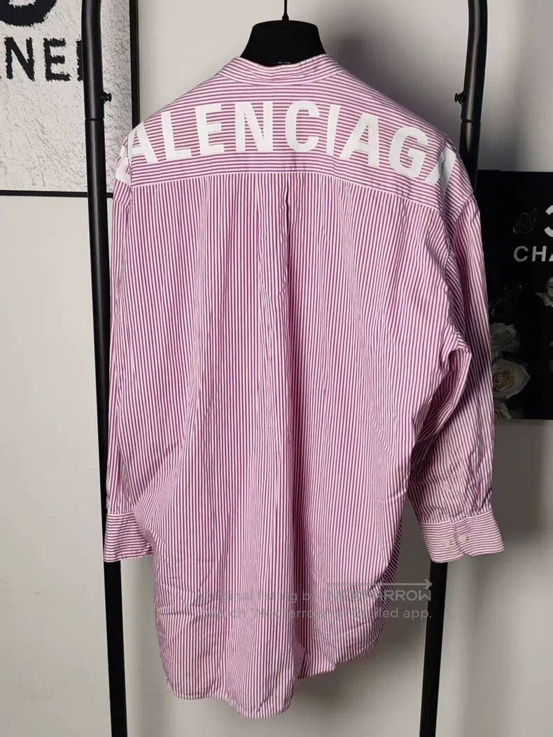 Balenciaga Balenciaga size 34 Back logo shirt Size M / US 6-8 / IT 42-44 - 2 Thumbnail