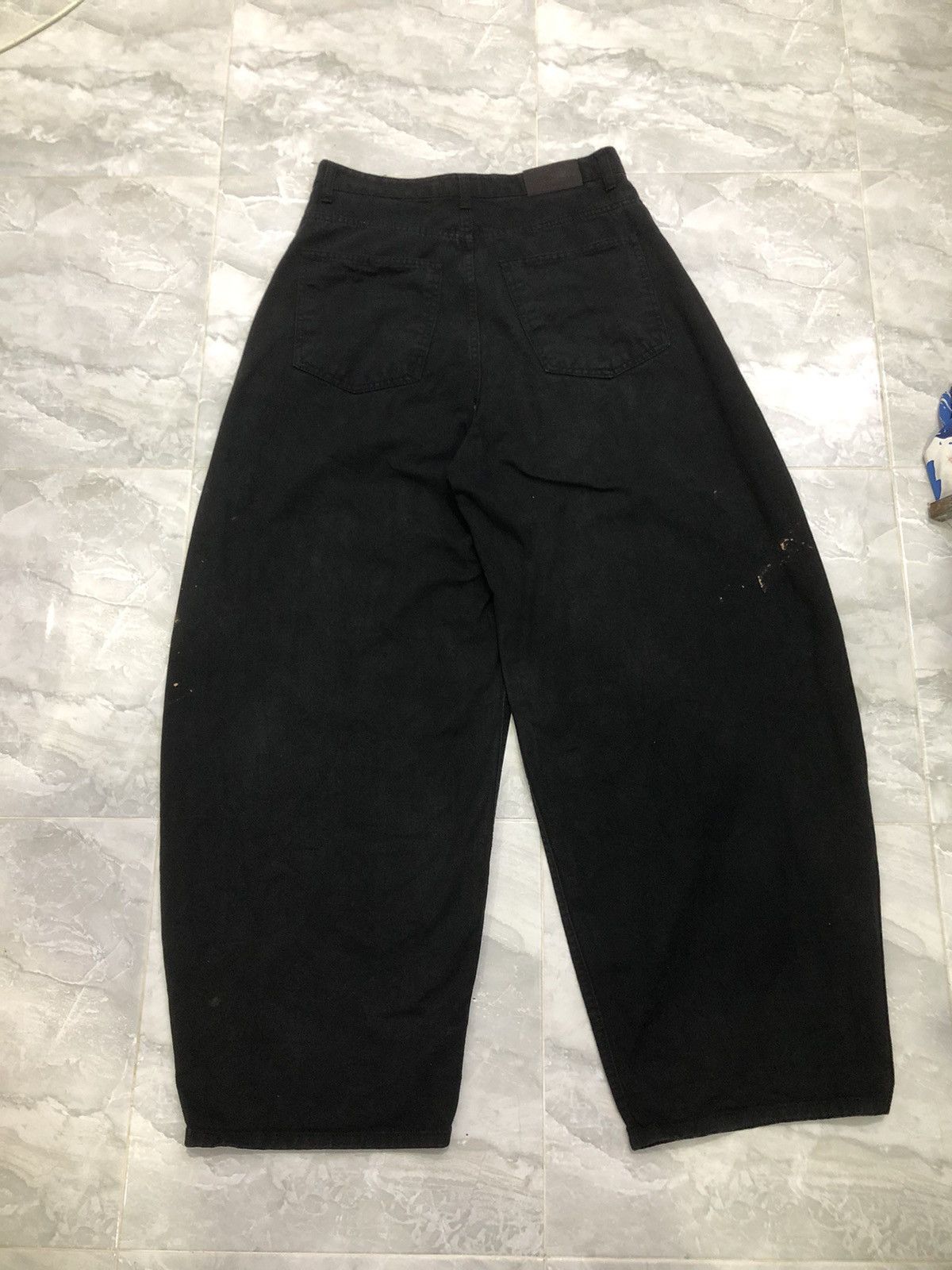 Yohji Yamamoto 1ONE Balloon Jeans Seoul Archive Avant-Garde Denim Size US 30 / EU 46 - 11 Thumbnail