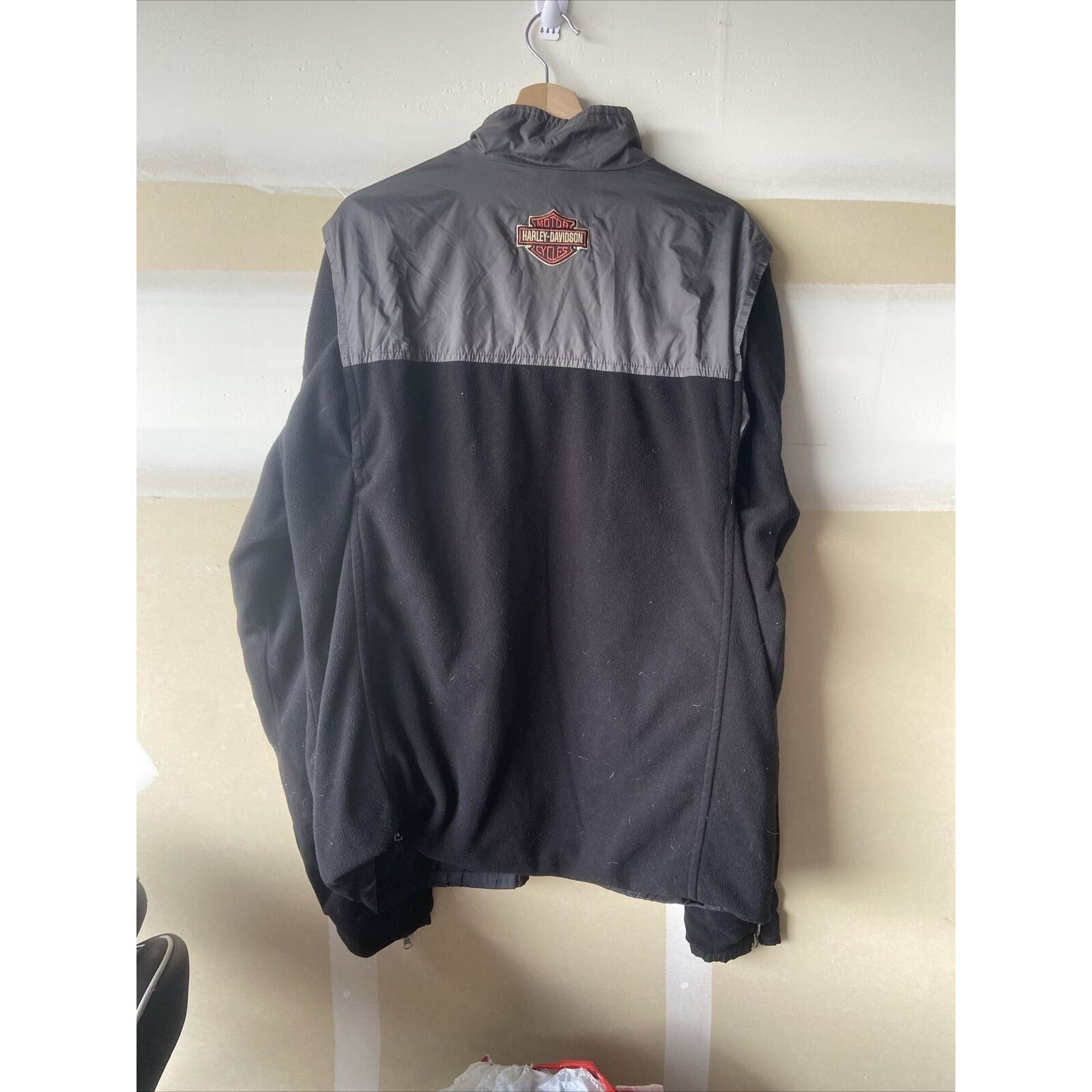 Harley Davidson Harley Davidson Reversible Nylon Fleece Jacket Size XLT TALL Size XL / US 12-14 / IT 48-50 - 8 Thumbnail