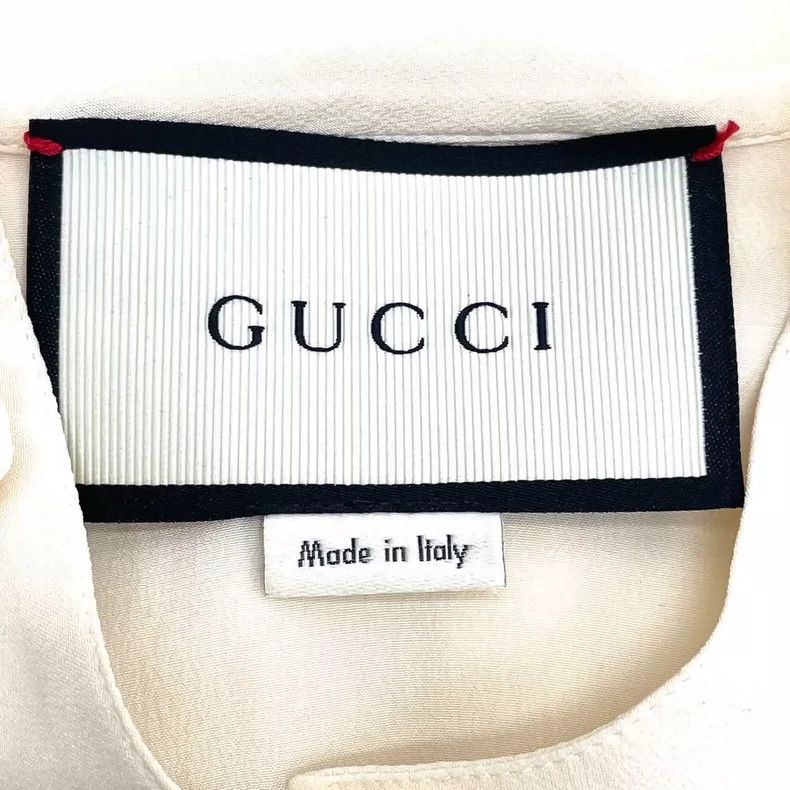 Gucci Gucci Silk pearl buckle shirt Size XS / US 0-2 / IT 36-38 - 5 Thumbnail