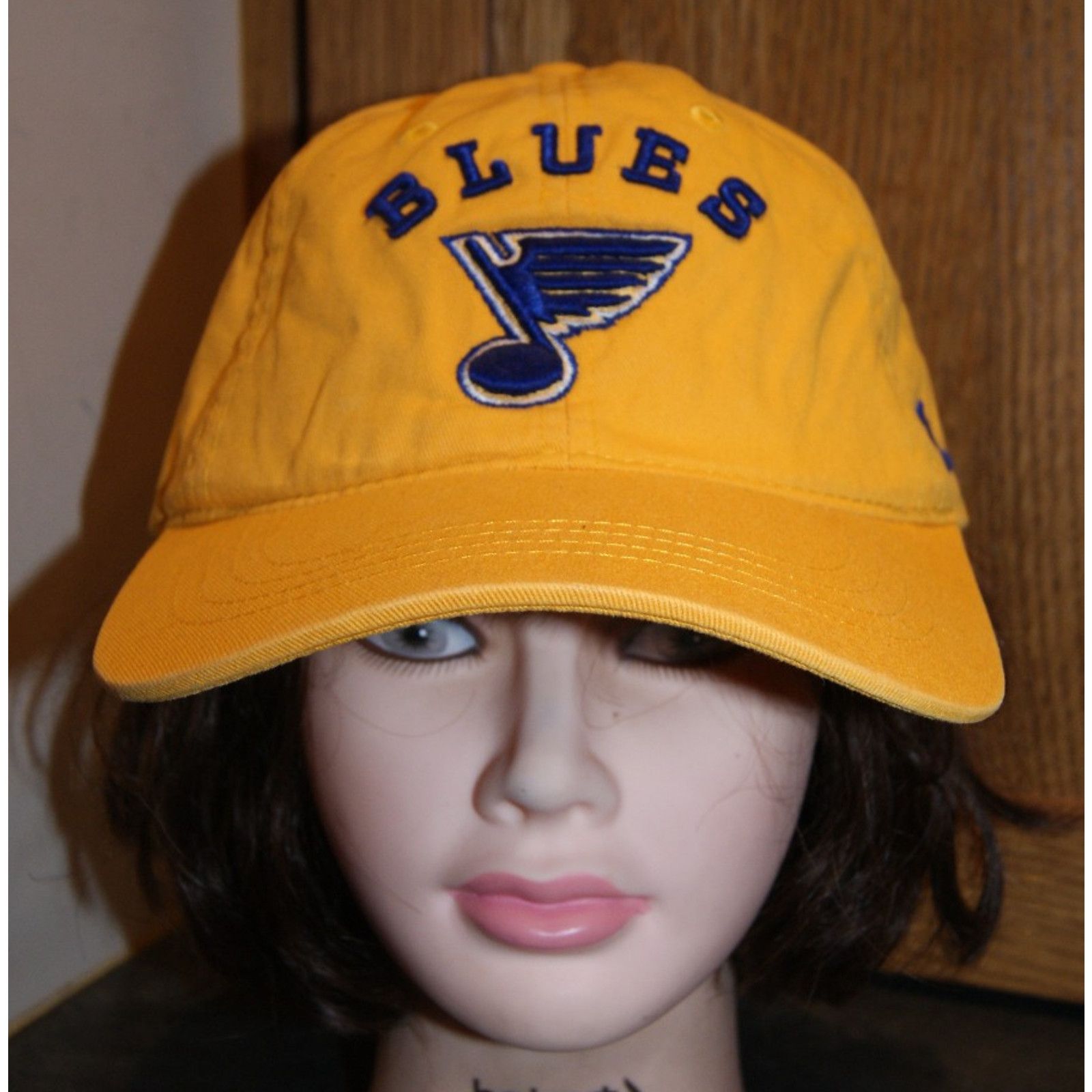 Zephyr VTG Y2K St Louis Blues Zephyr Strapback Cap Hat Casual Fit Size ONE SIZE - 2 Thumbnail