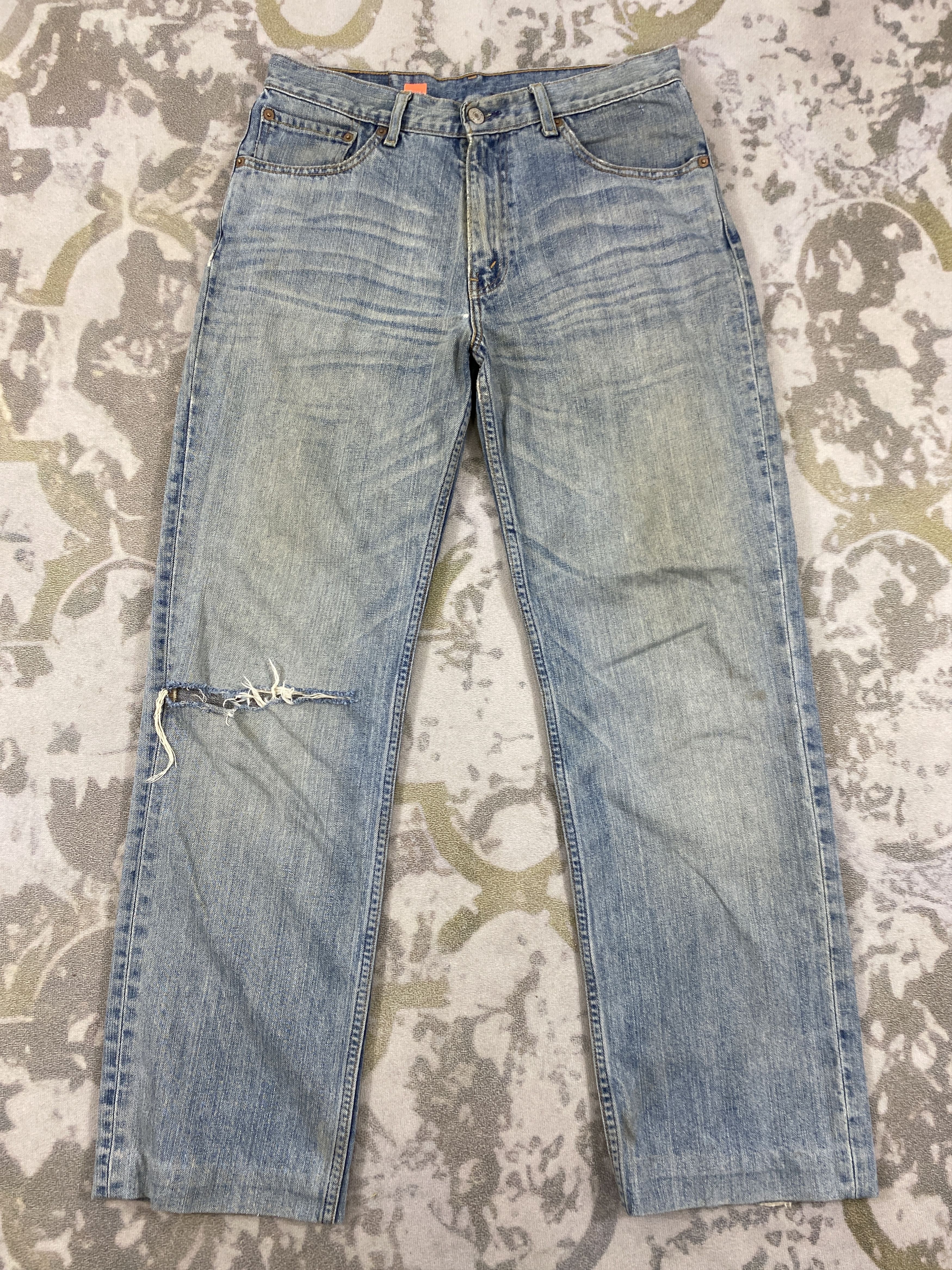 Levi's Distressed Vintage Levi's 533 Jeans 32x29.5 Denim - JN3658 Size US 32 / EU 48 - 1 Thumbnail