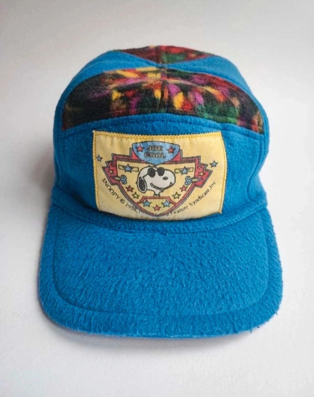 Vintage 1970s Peanuts Snoopy f9leece cap Size ONE SIZE - 2 Thumbnail