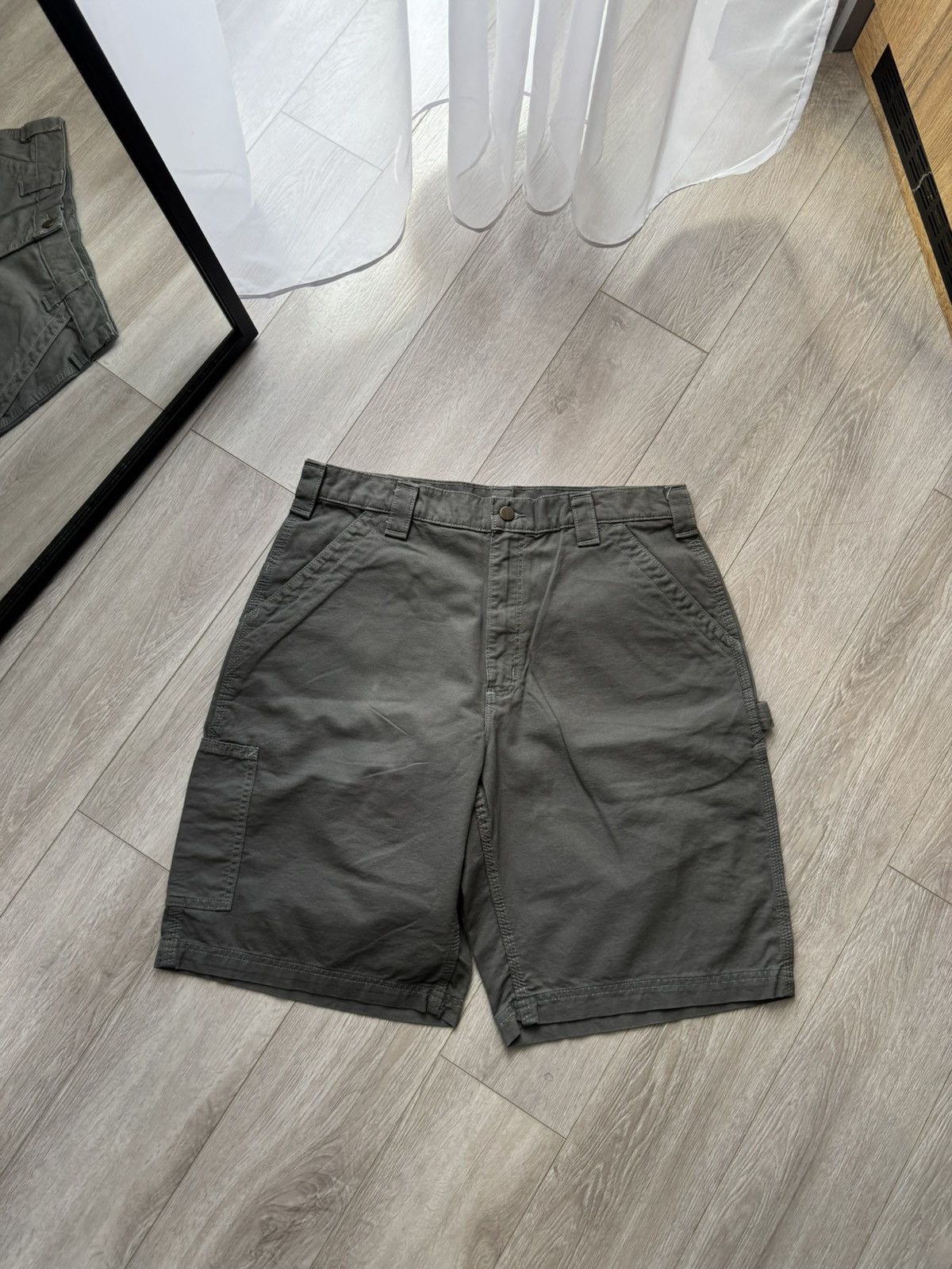 Carhartt × Vintage Carhartt Cargo Shorts Streetwear Style Size US 40 / EU 56 - 4 Thumbnail
