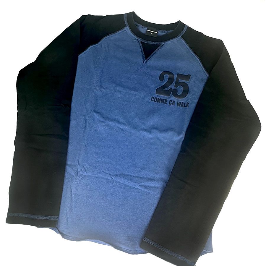 Comme Ca Ism Comme Ca Blue Vintage T-Shirt from Japan Size US S / EU 44-46 / 1 - 2 Thumbnail