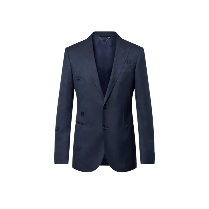 Louis Vuitton Single-Breasted Wool Pont Neuf Jacket Size 48S - 1 Thumbnail