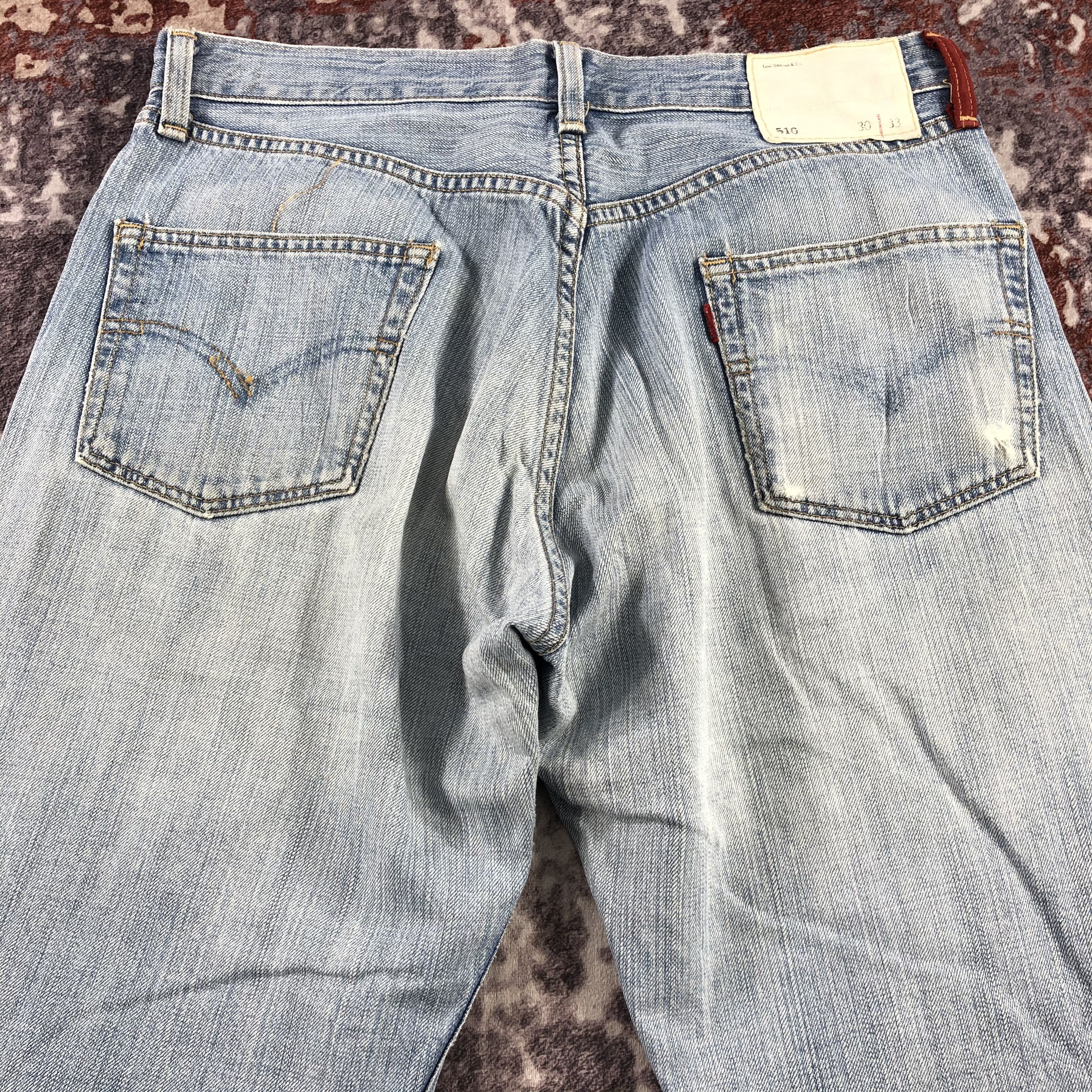 Levi's × Vintage Vintage 90s Levis 510 Redloop Jeans-JM2790 Size US 31 - 4 Thumbnail