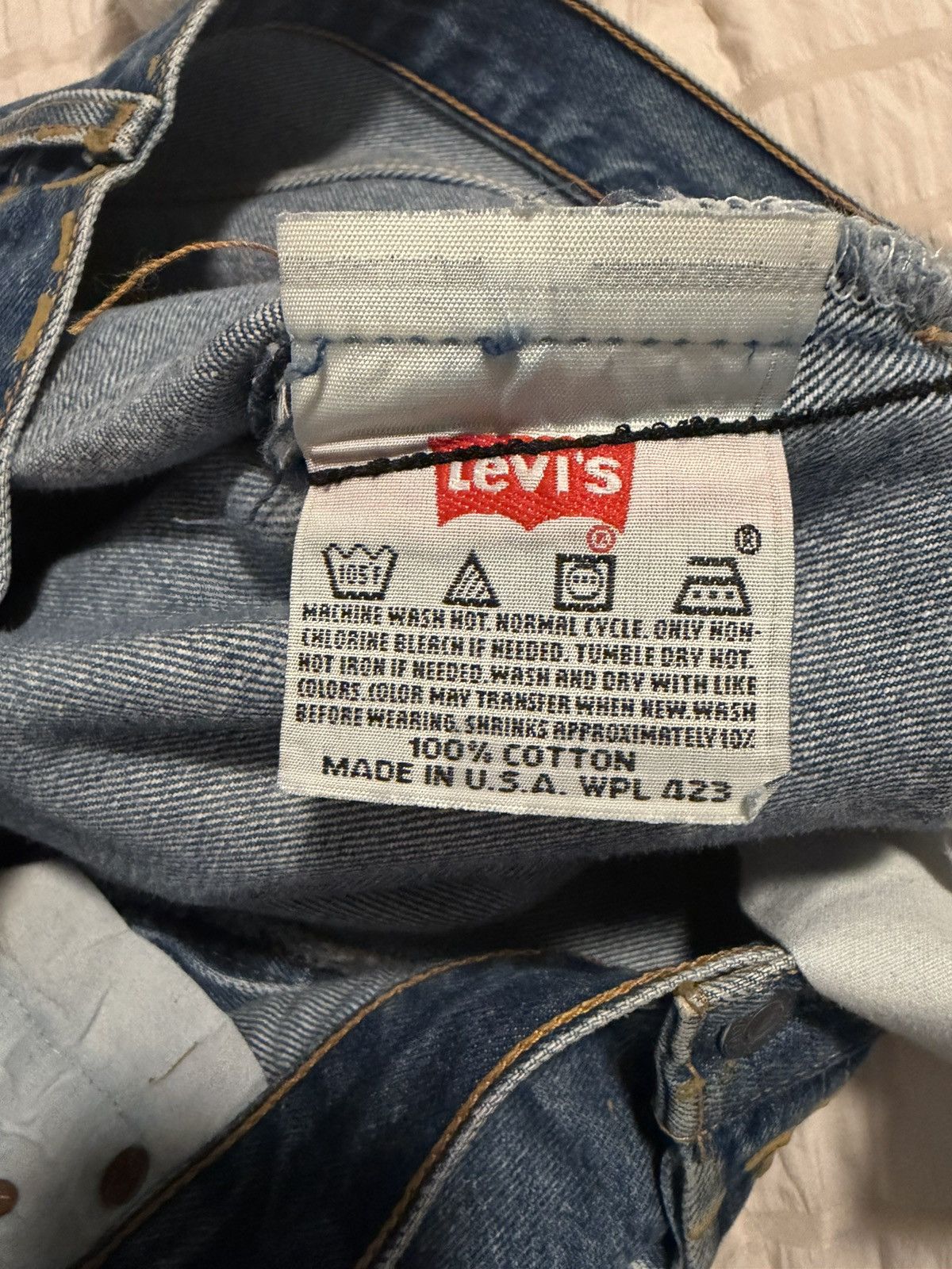 Cactus Plant Flea Market × DENIM TEARS Cactus Plant Flee Market X Denim Tears X Levis Size US 36 / EU 52 - 5 Thumbnail