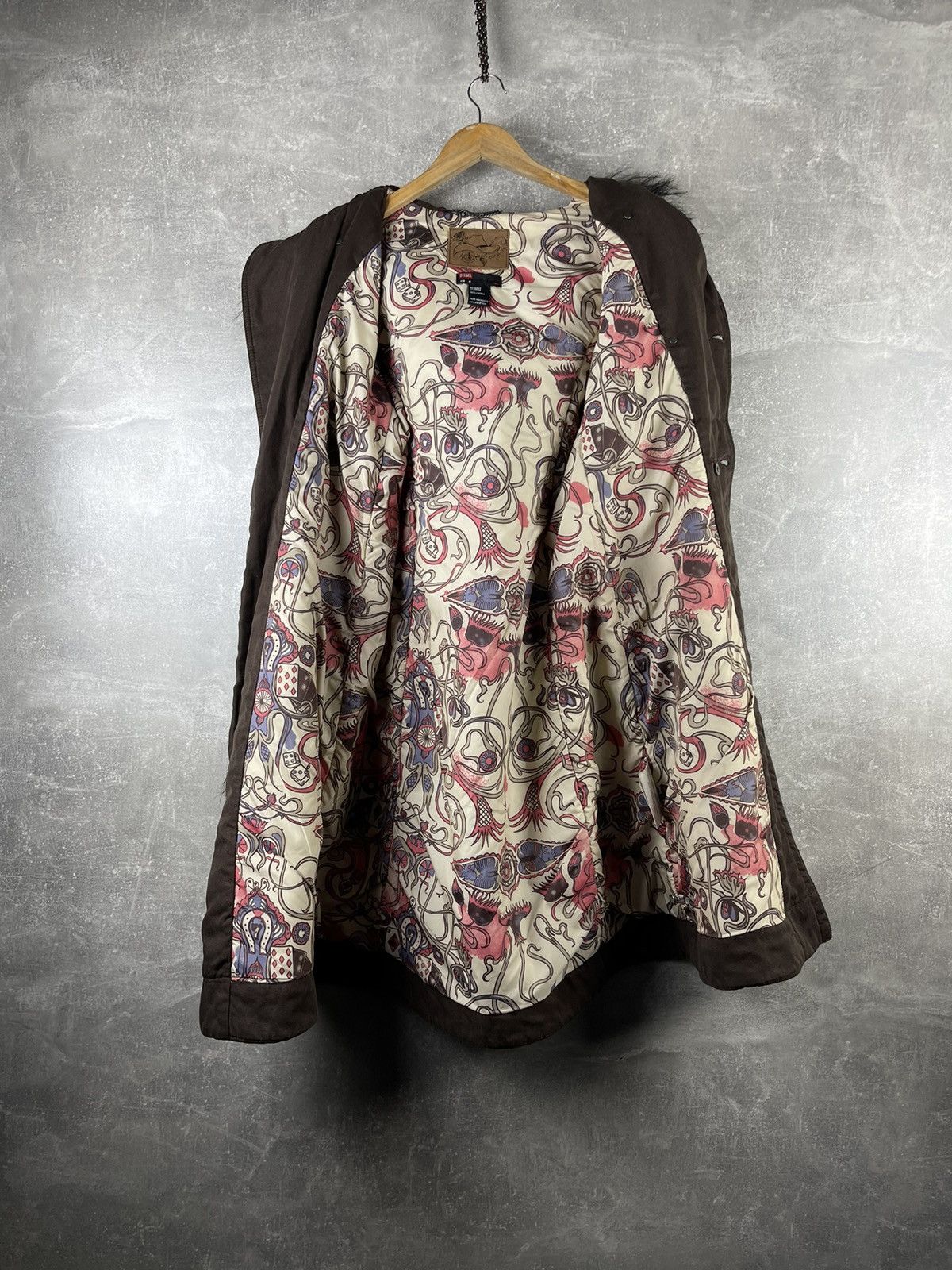 Diesel Diesel Y2K Fanny Lyocell Parka Belted Coat Fur Trim Hood Size M / US 6-8 / IT 42-44 - 10 Thumbnail