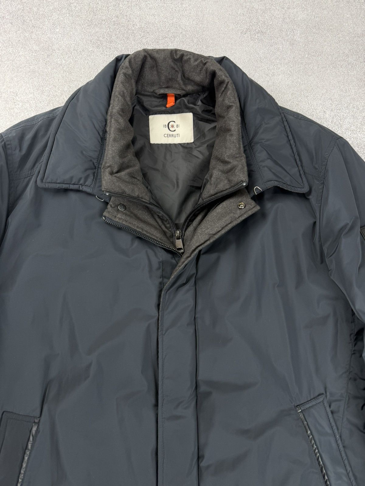 Cerruti 1881 Cerruti 1881 Men’s Nylon Jacket Navy Blue Size 58 Size US XXL / EU 58 / 5 - 5 Thumbnail