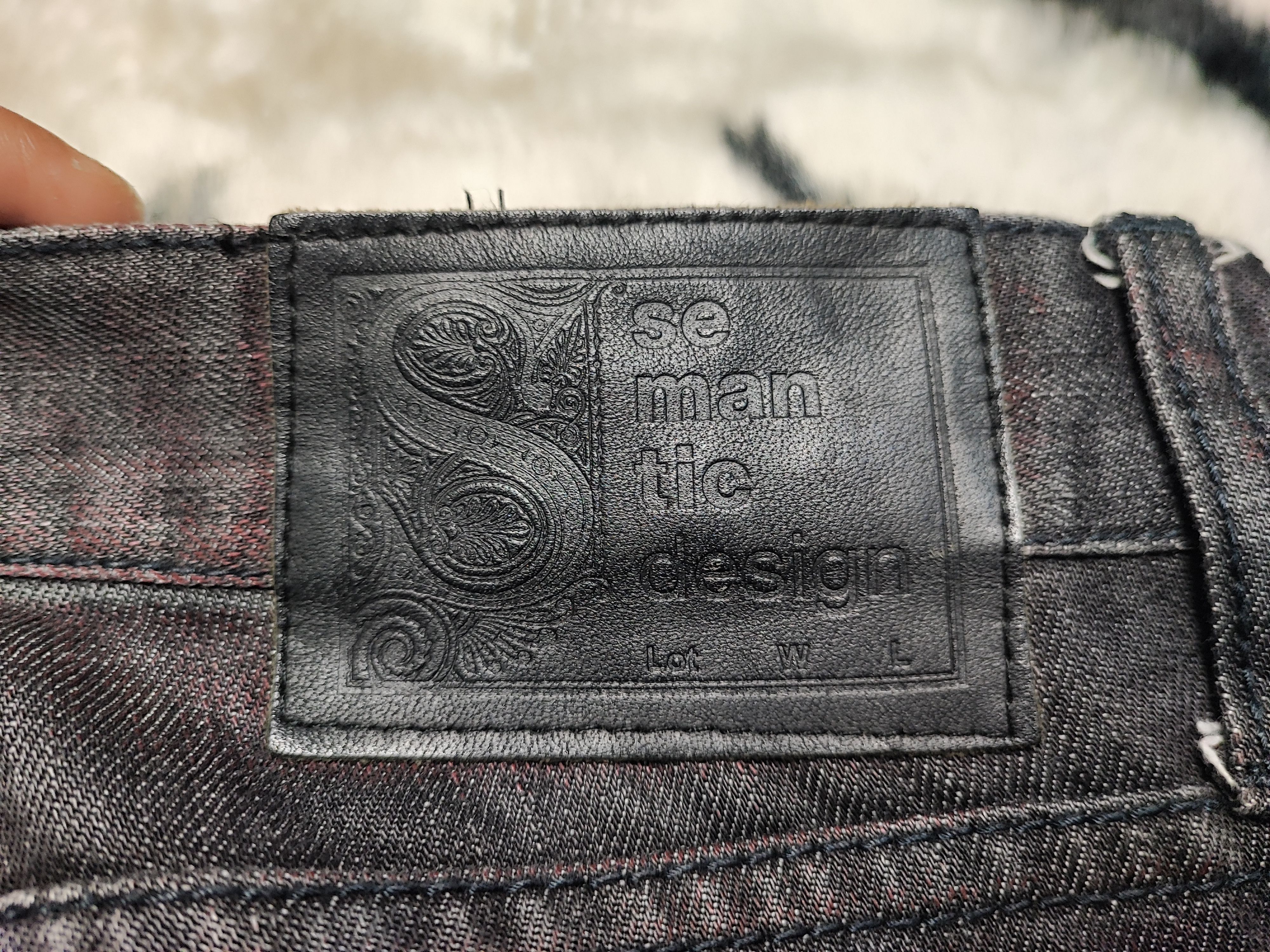 semanticdesign Painted Jeans by Semantic Design Size US 33 - 13 Thumbnail