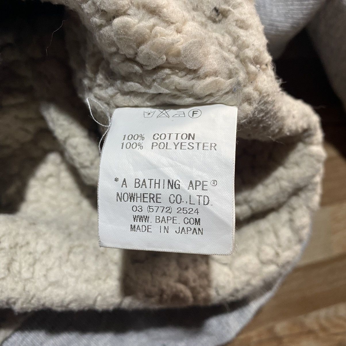 Bape Sherpa Zip Hoodie Size US L / EU 52-54 / 3 - 7 Thumbnail