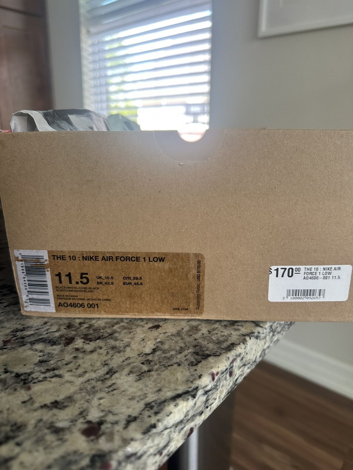 Nike × Off-White Nike Off White Air Force Size US 11.5 / EU 44-45 - 15 Thumbnail