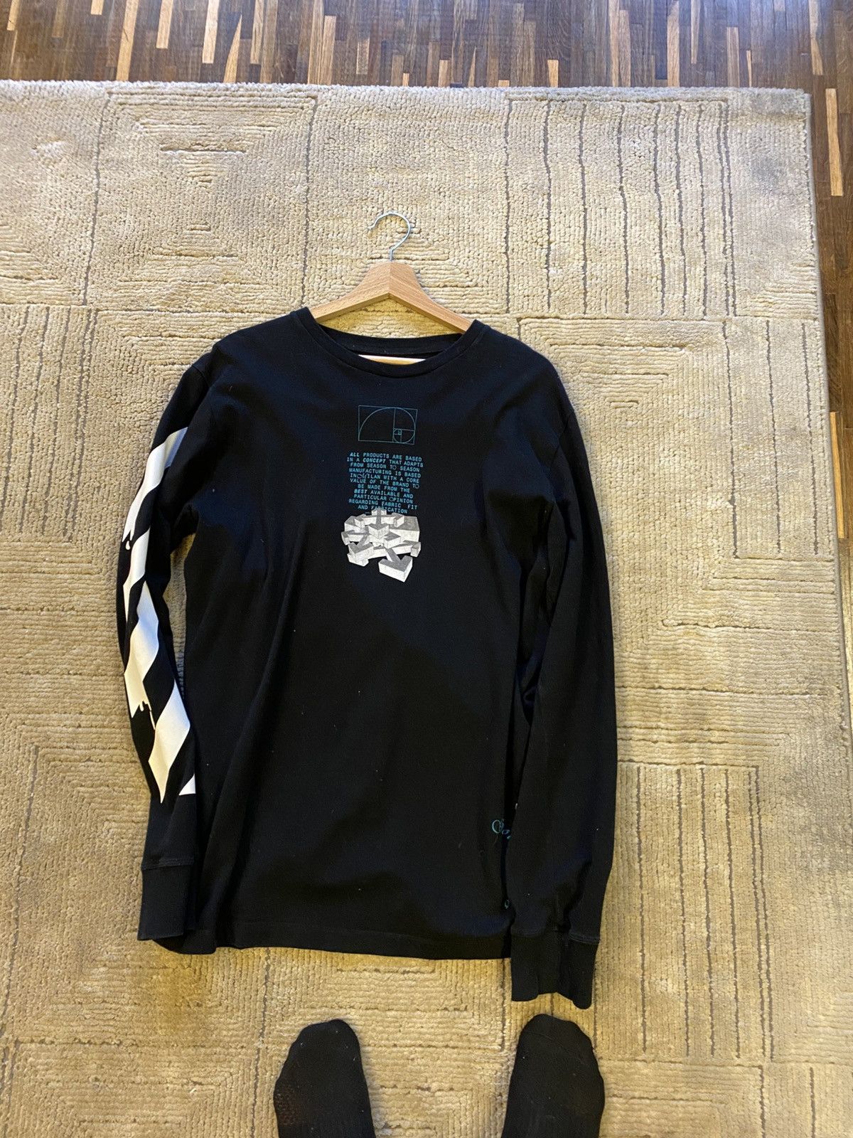 Off-White Off white longsleeve Size US L / EU 52-54 / 3 - 3 Thumbnail