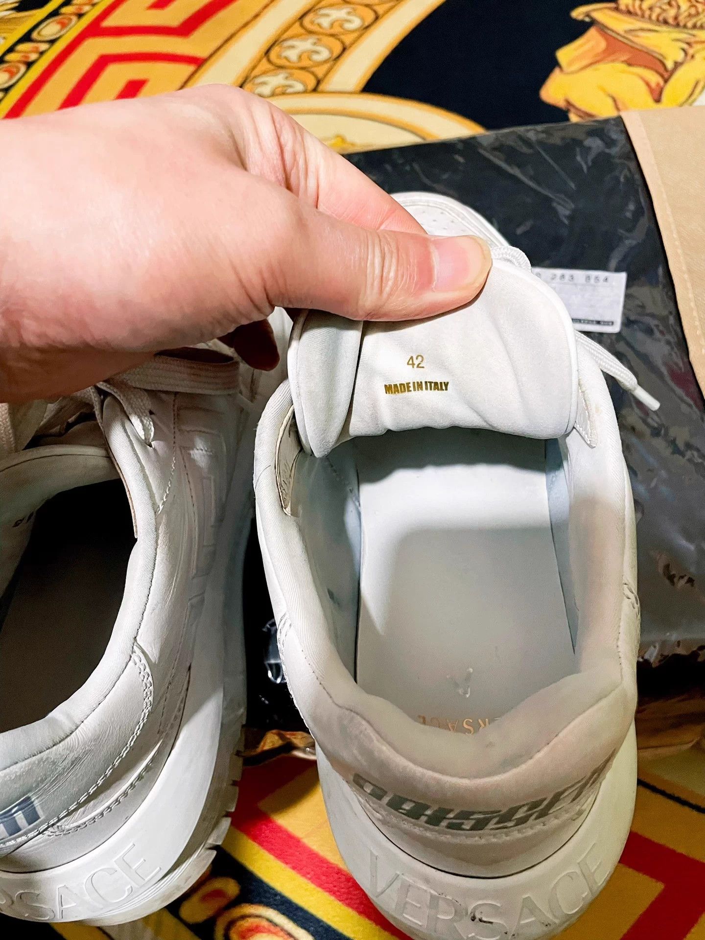 Versace VERSACE Medusa Rope Running Sneakers EUR 42 Size US 9 / EU 42 - 8 Thumbnail