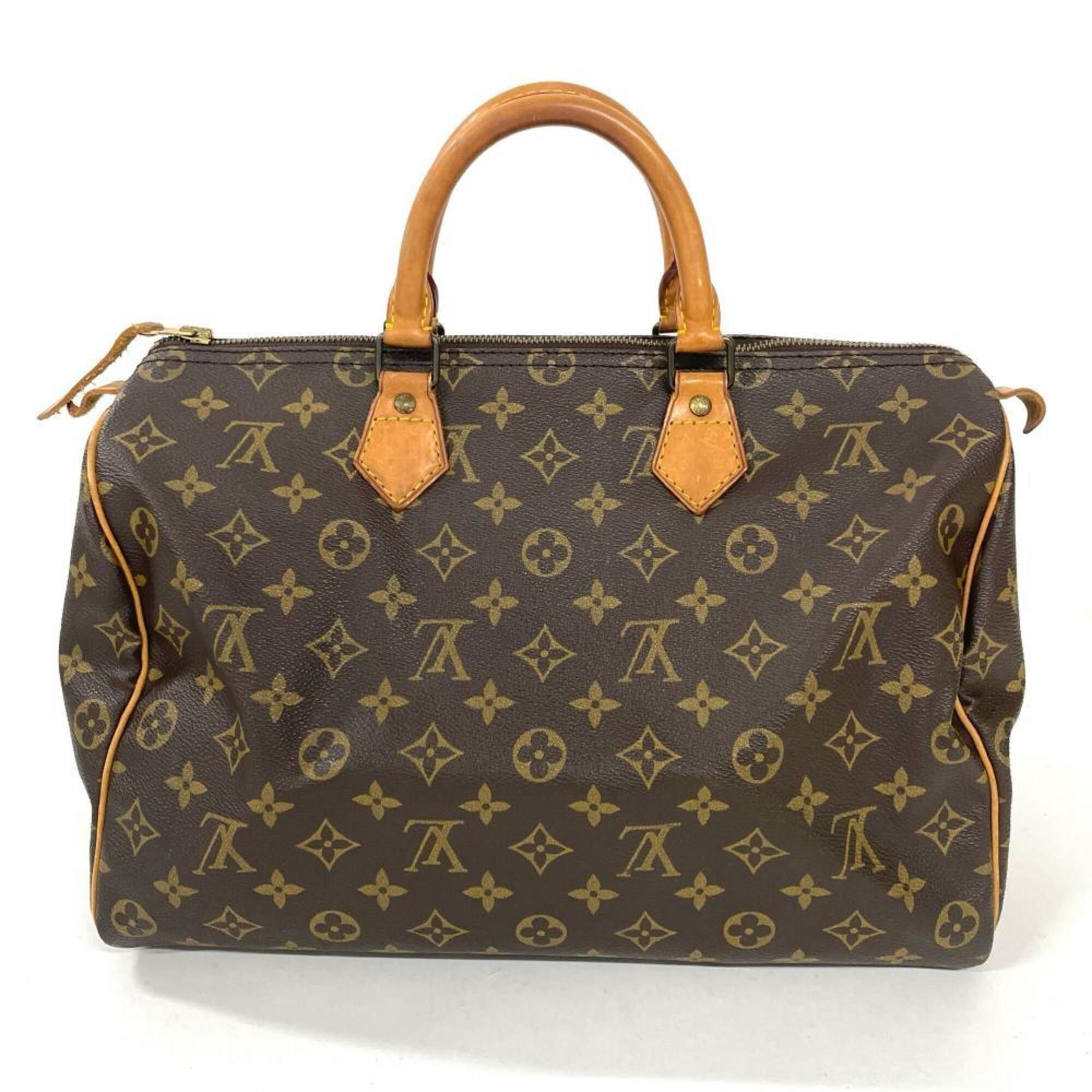 Louis Vuitton Louis Vuitton Speedy 35 Handbag, Monogram Canvas, M41524, Brown (Older Model) Size ONE SIZE - 1 Thumbnail