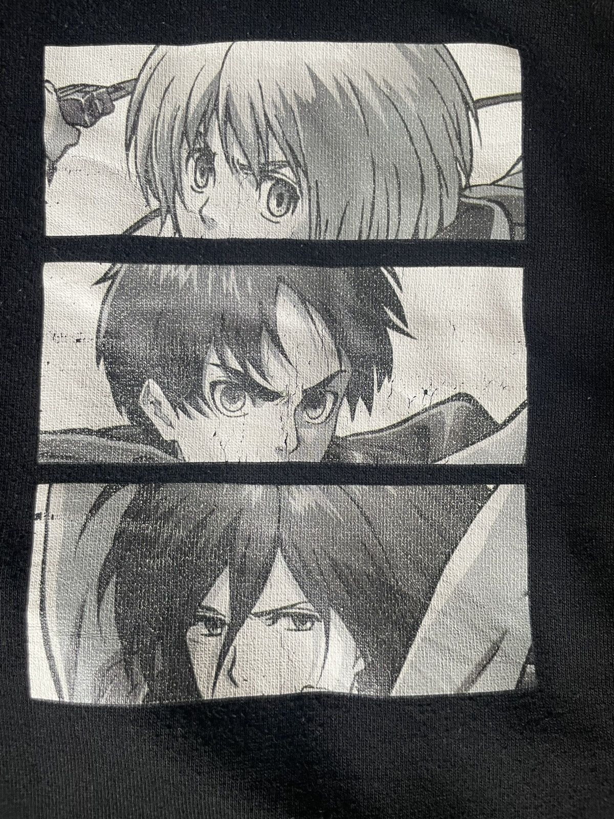 Anime Rare Attack On Titan Anime Manga Promo Sweatshirt Size US L / EU 52-54 / 3 - 2 Thumbnail