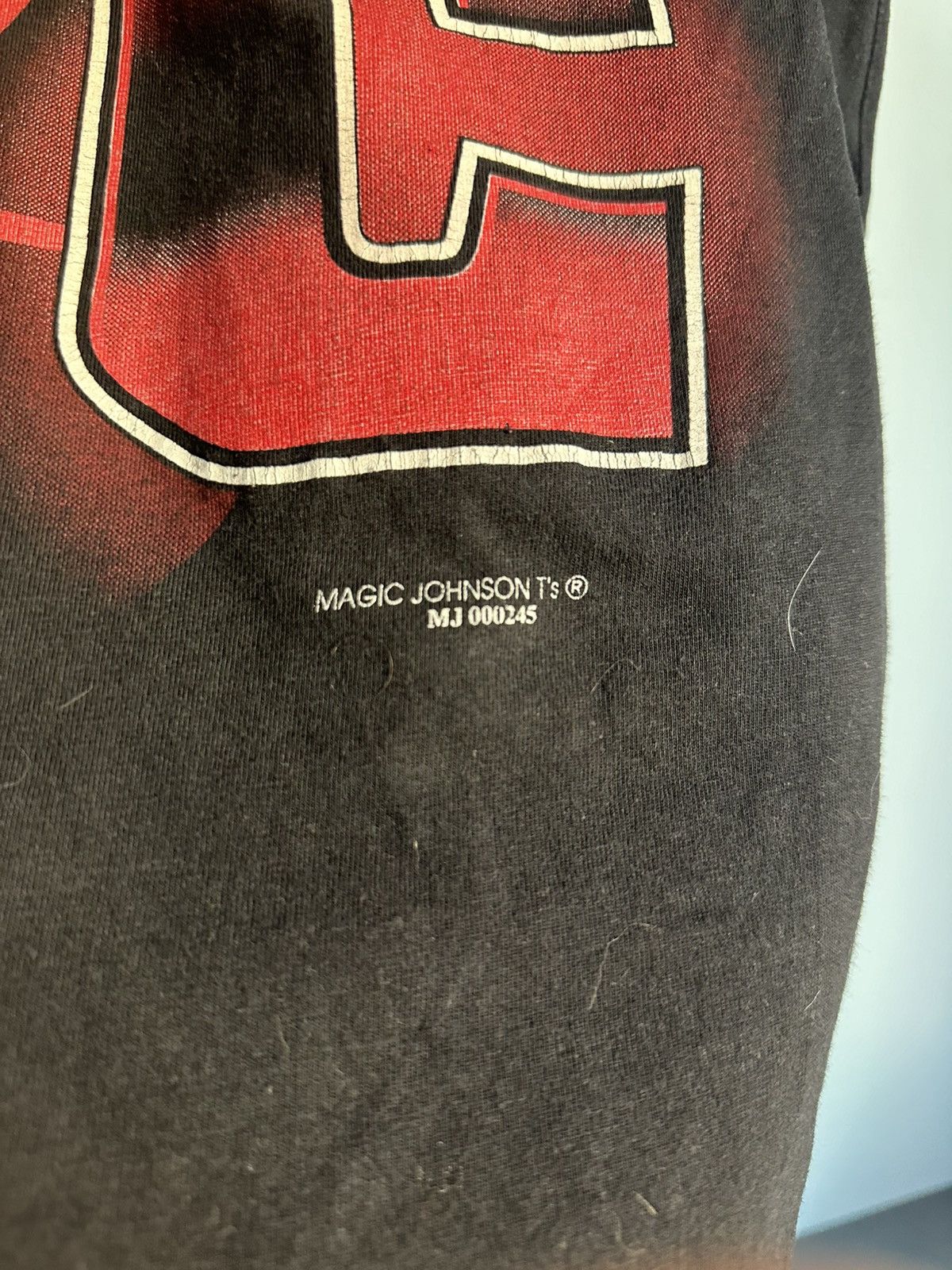 NBA Rare 90s Vintage Chicago Bulls NBA Magic Johnson Shirt Size US XL / EU 56 / 4 - 3 Thumbnail
