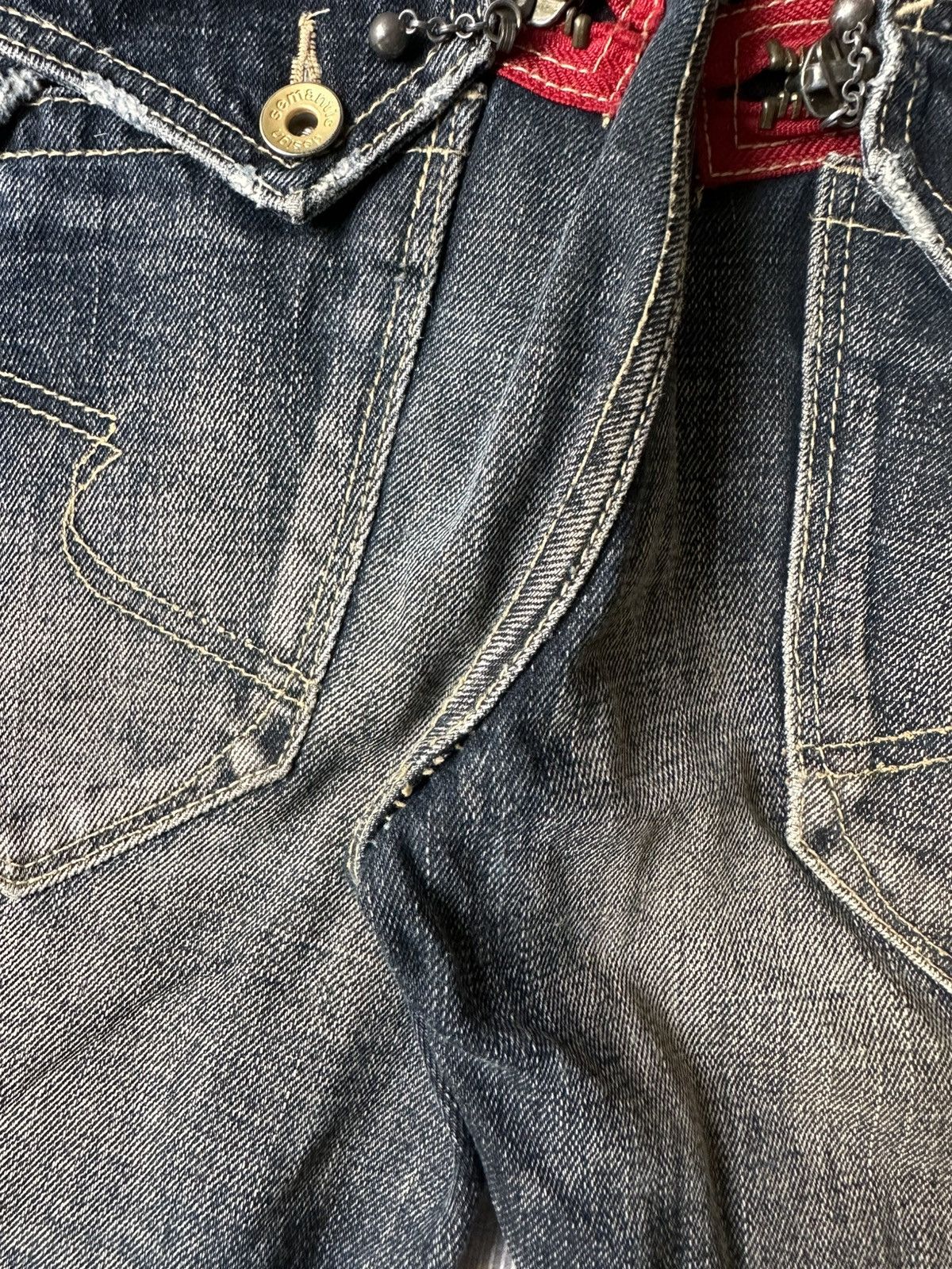 semanticdesign FLARE Semantic Design Claw Marks Design Denim Size US 34 / EU 50 - 19 Thumbnail