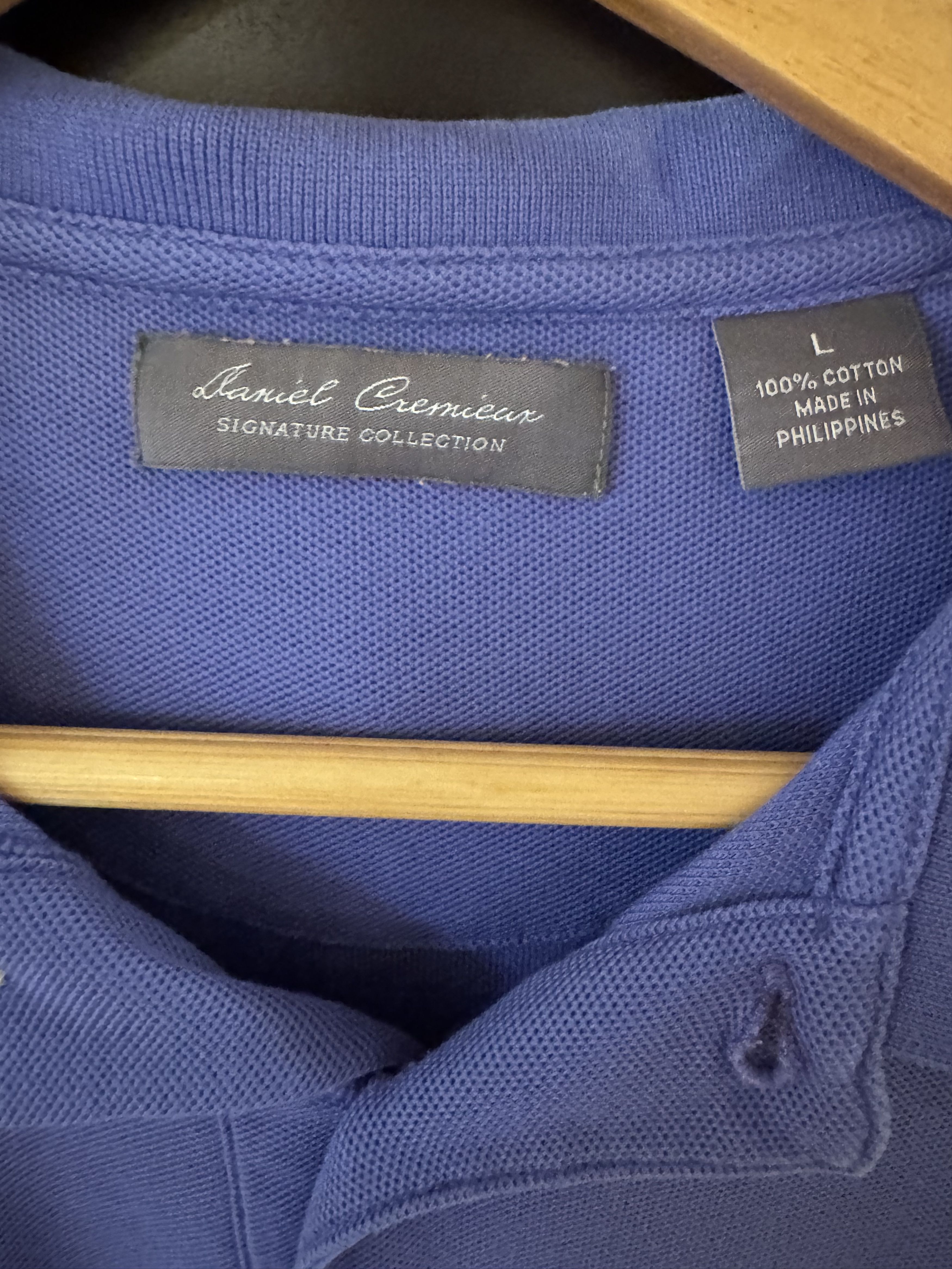 Daniel Cremieux Daniel Cremieux Purple Polo. No Defects. US L Size US L / EU 52-54 / 3 - 2 Thumbnail