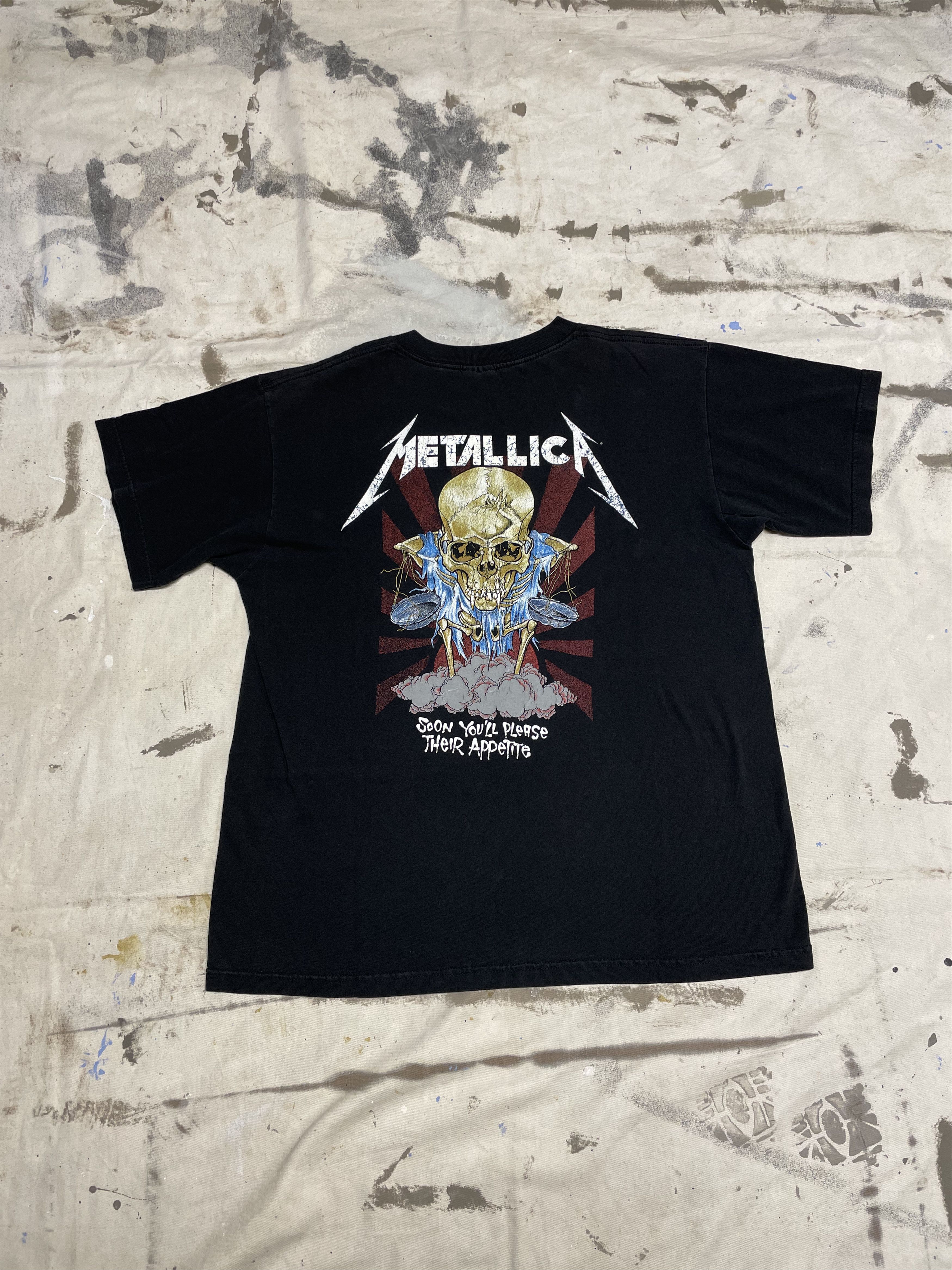 Band Tees Vintage 1994 Metallica Doris T- Shirt Giant Tag Rare Size US XL / EU 56 / 4 - 3 Thumbnail