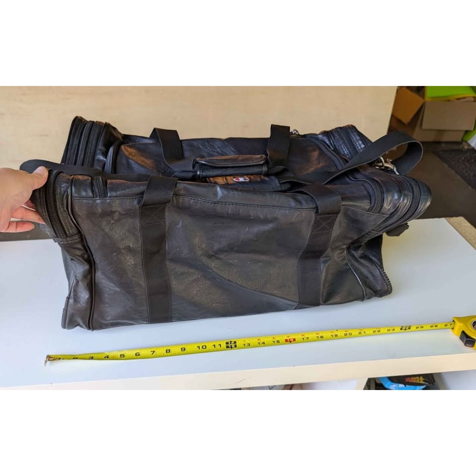 Champion Vintage Champion Leather Duffel Bag Size ONE SIZE - 4 Thumbnail