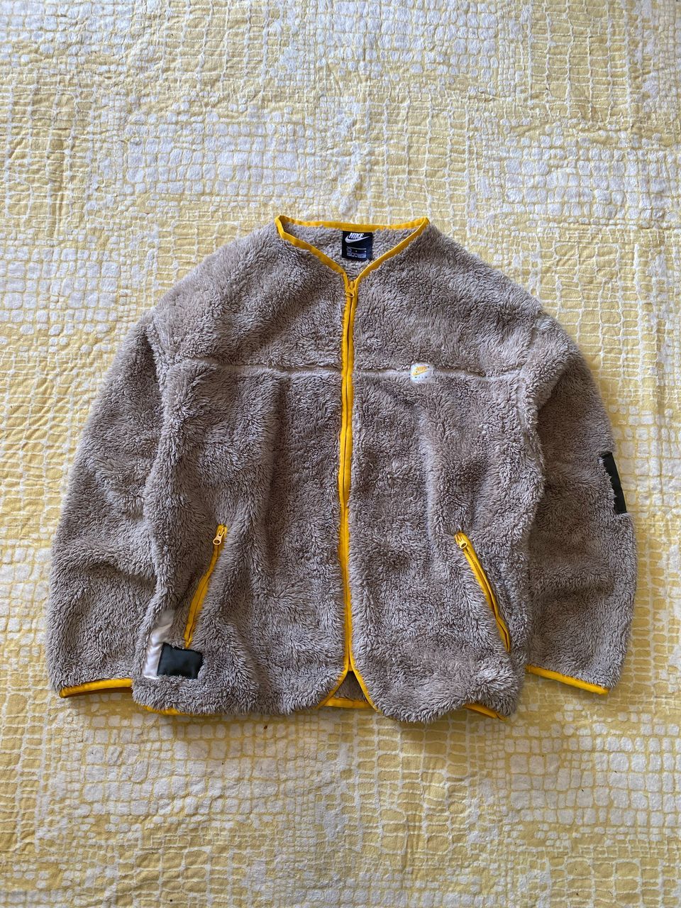 Nike Nike Wild Fluffy Sherpa Fleece Jacket Size L / US 10 / IT 46 - 2 Thumbnail