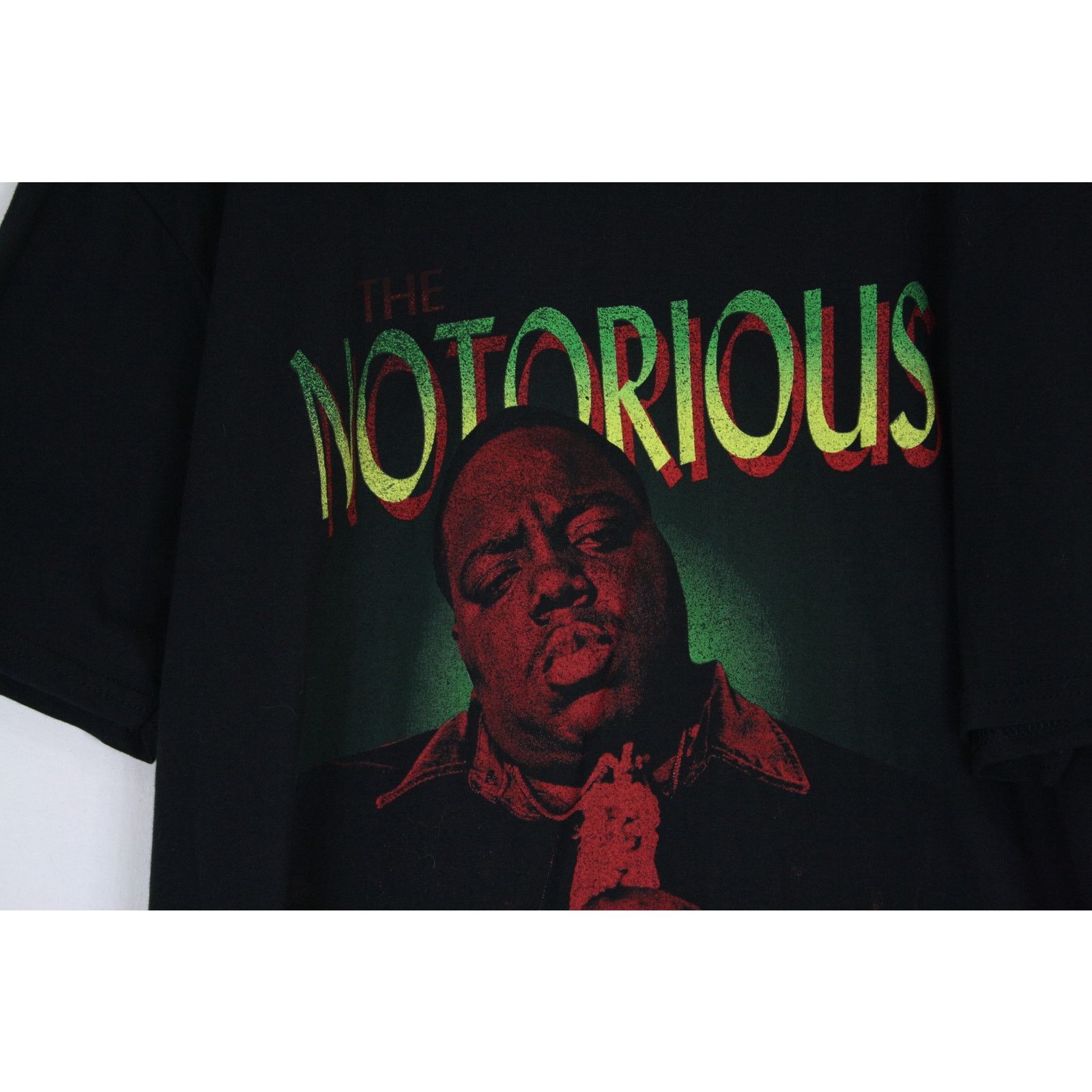 Band Tees × Rap Tees NWT Notorious BIG Biggie Smalls Black Parking Lot Style Rap Size US L / EU 52-54 / 3 - 2 Thumbnail