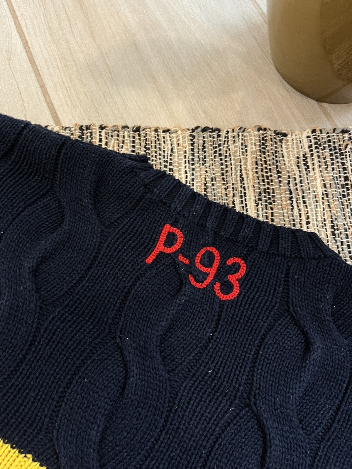 Polo Ralph Lauren × Vintage Polo Ralph Lauren Knit Cable Sweater RL-93 Size S / US 4 / IT 40 - 12 Thumbnail