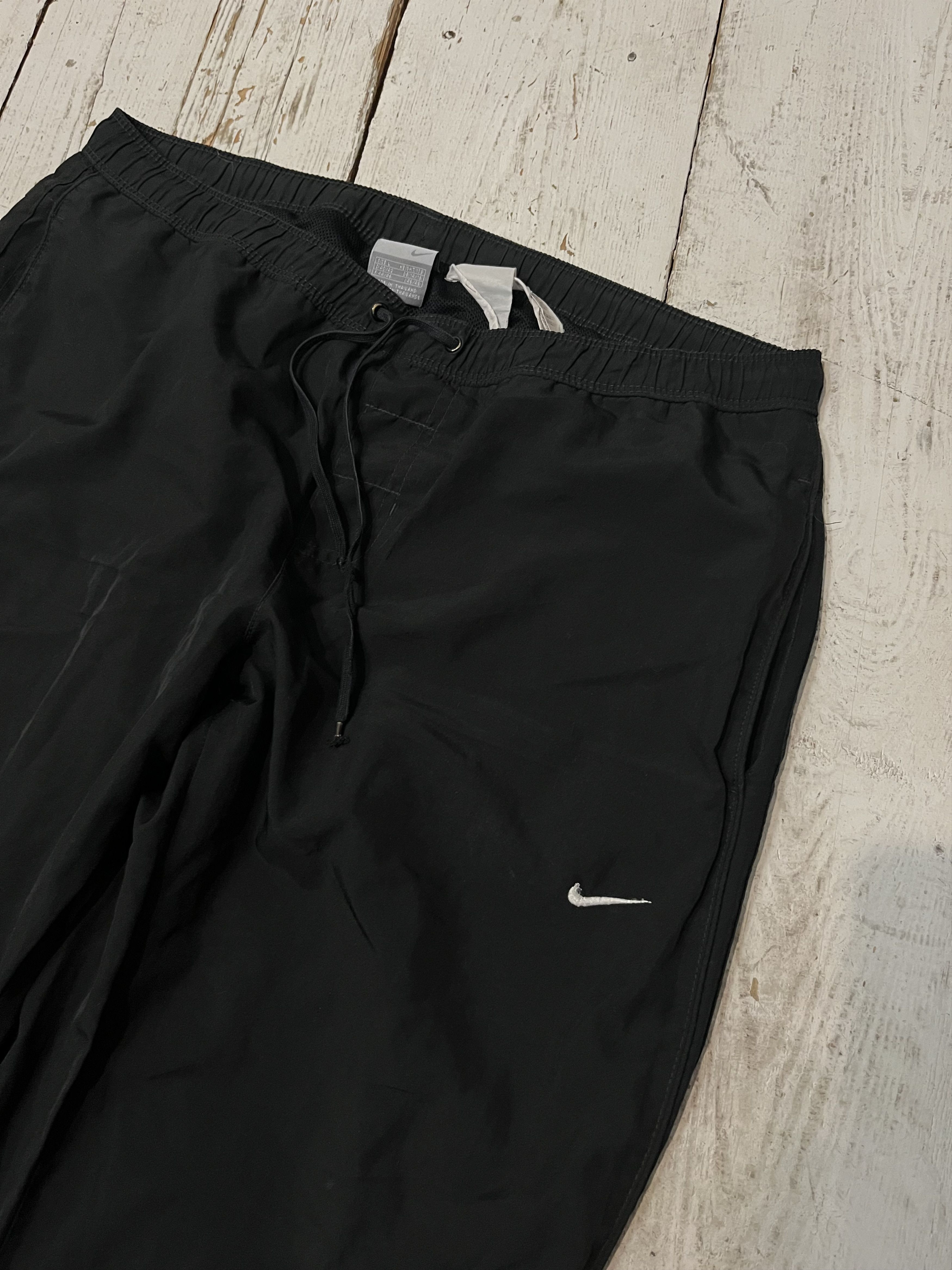 Nike × Vintage ♻️ y2k Nike Parachute Nylon Baggy Track Pants ♻️ Size US 34 / EU 50 - 3 Thumbnail