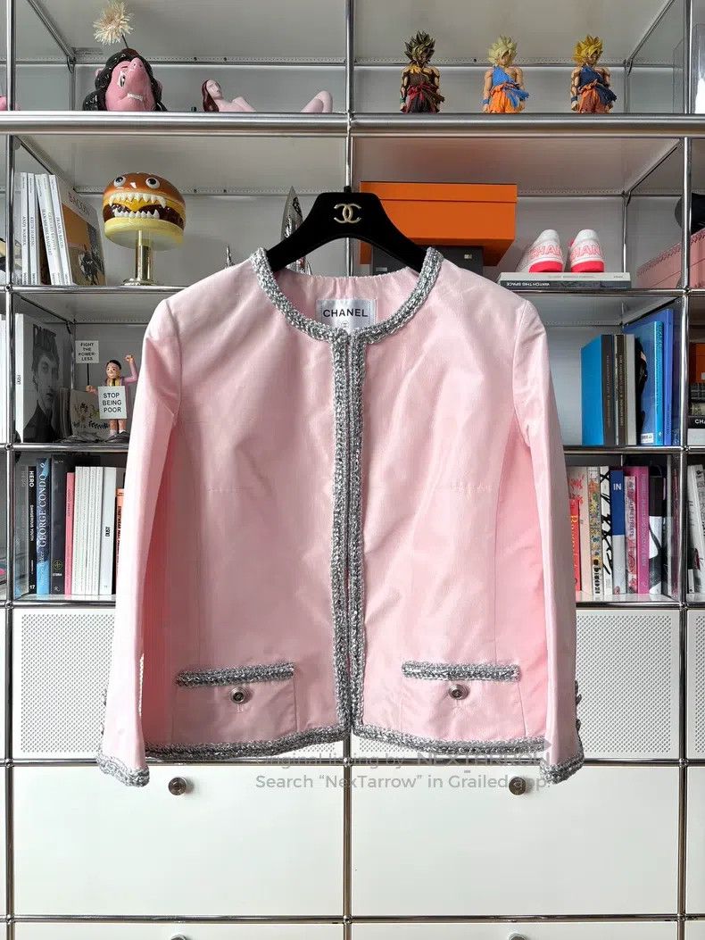 Chanel Chanel 20S Roof Series Pink Silver Foil Rolled Two Pocket Size M / US 6-8 / IT 42-44 - 1 Thumbnail