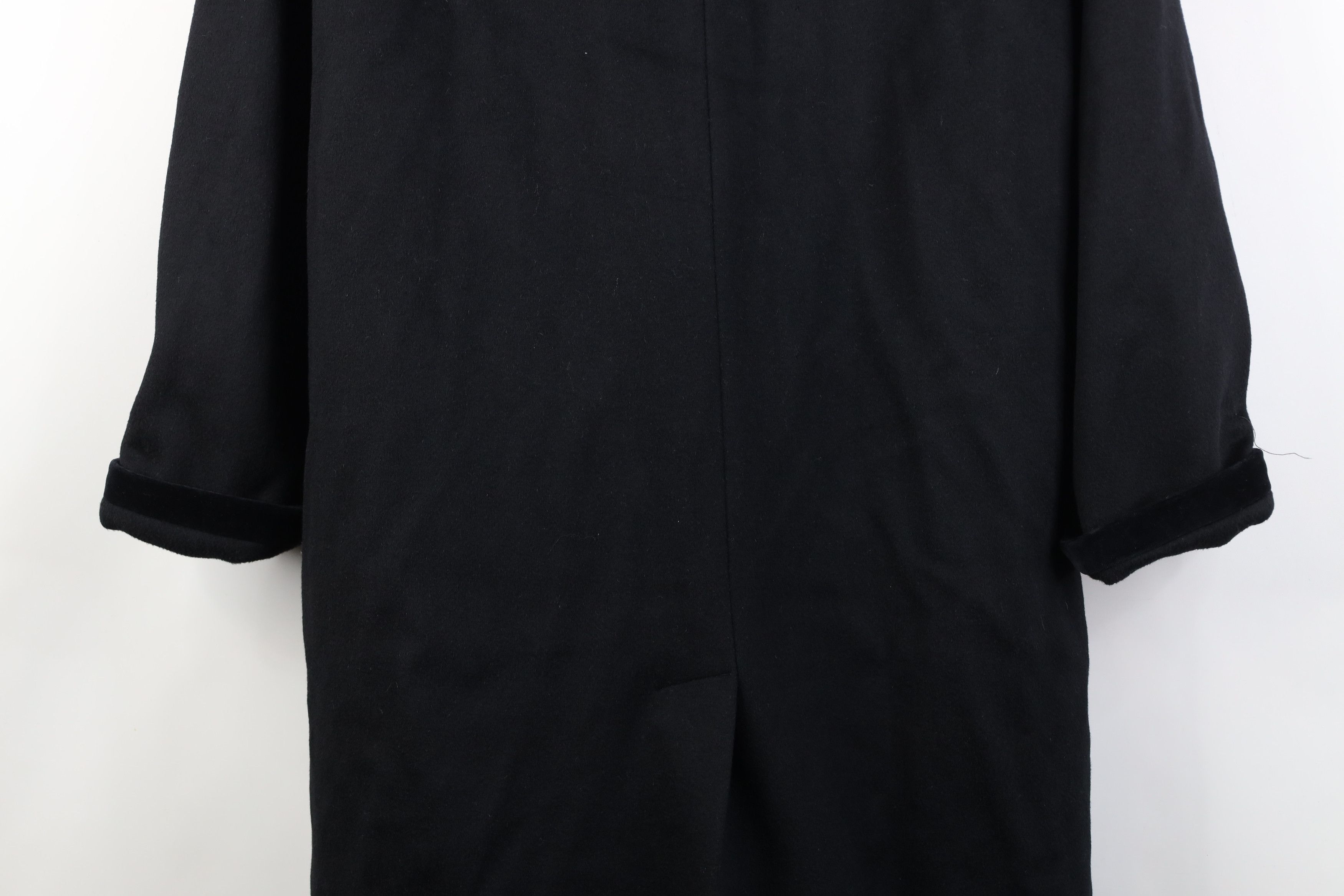 Vintage Vintage 90s Streetwear Trim Heavy Wool Overcoat Jacket USA Size XL / US 12-14 / IT 48-50 - 15 Thumbnail