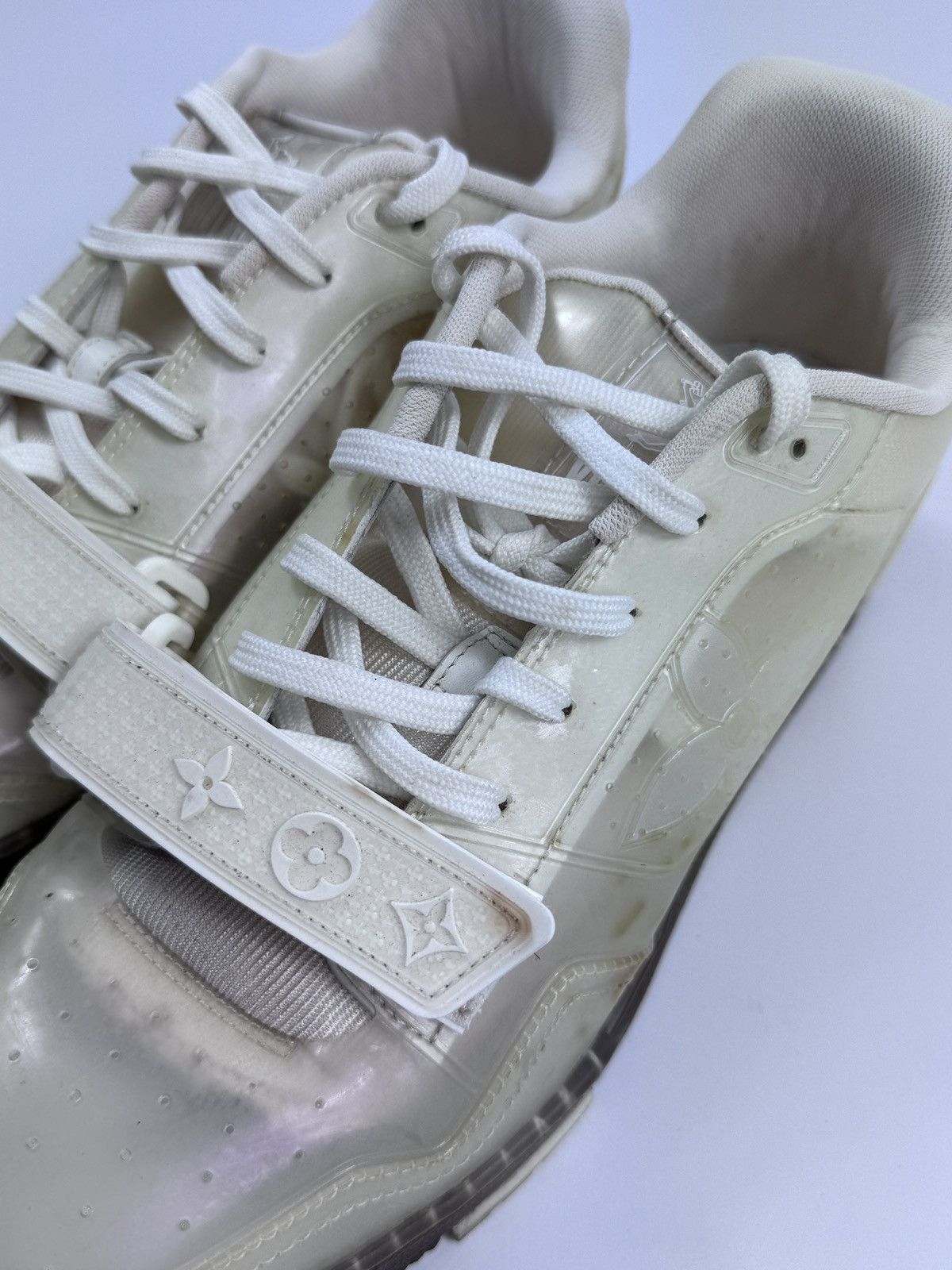Louis Vuitton TRANSPARENT SNEAKERS Size US 8.5 / EU 41-42 - 8 Thumbnail