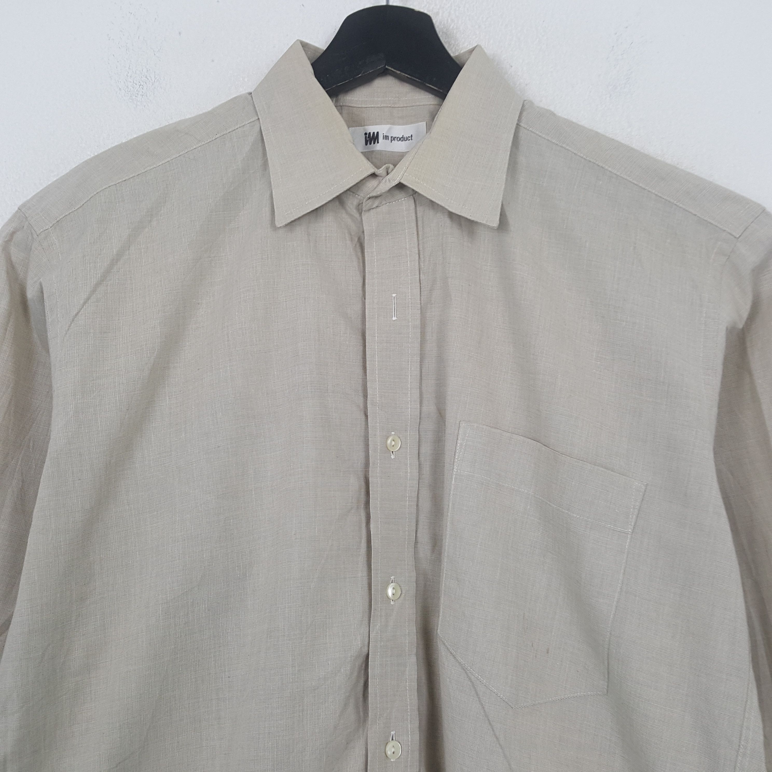 Issey Miyake Issey Miyake Japanese Designer Shirt C294N74 Size US L / EU 52-54 / 3 - 2 Thumbnail