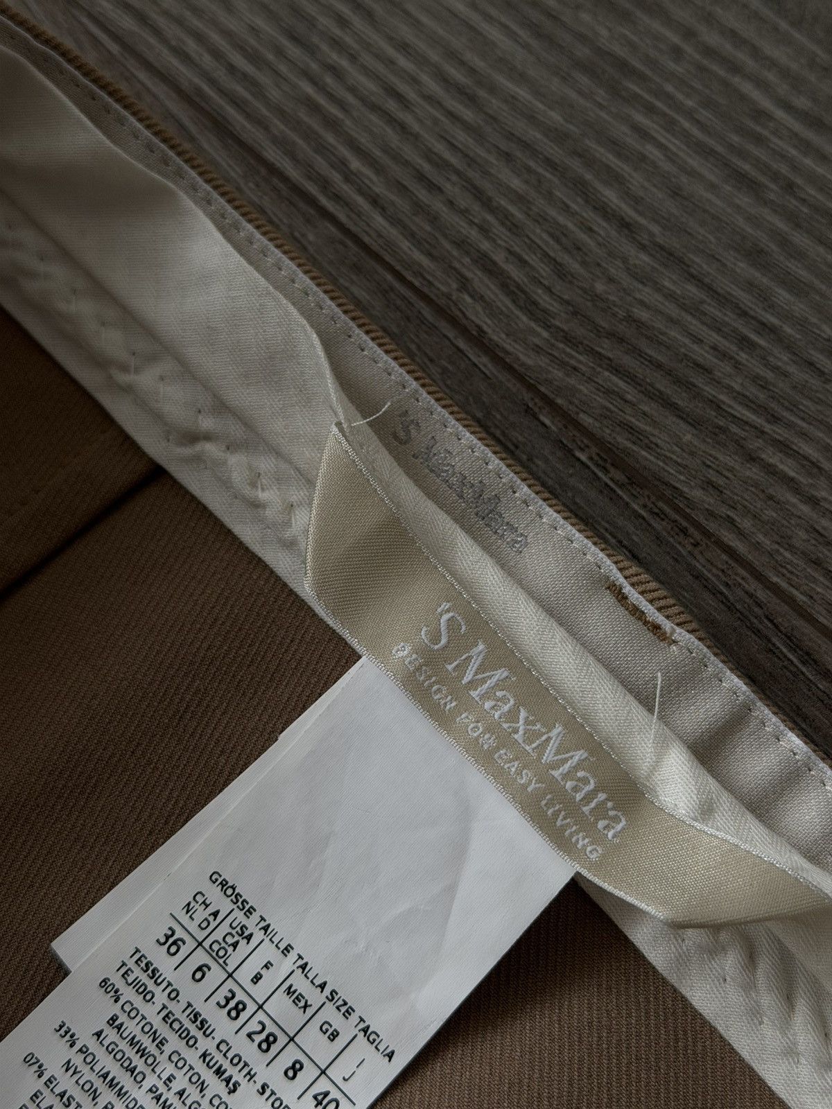 Max Mara S MaxMara Rare Premium Luxury Classic Woman Pants Size 28" / US 6 / IT 42 - 14 Thumbnail