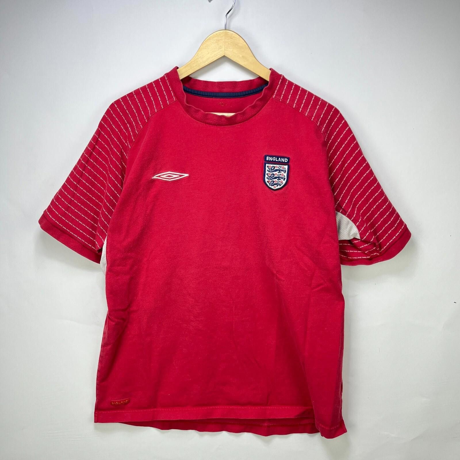 Umbro Vintage Umbro England Soccer Football Y2K T-Shirt XL Size US XL / EU 56 / 4 - 1 Thumbnail