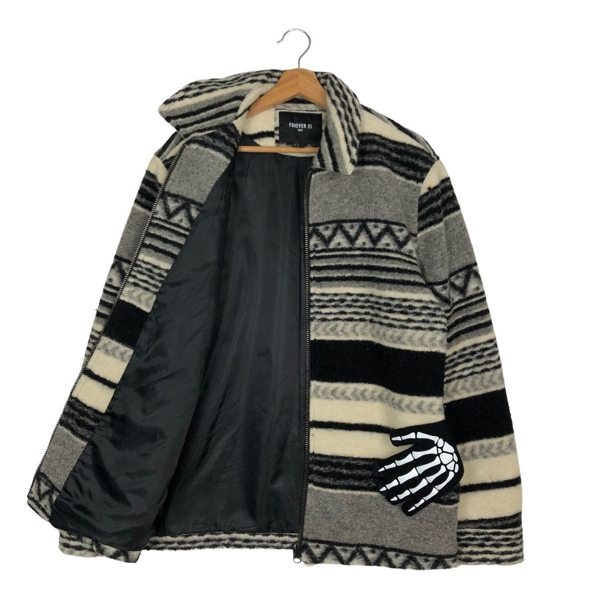 Japanese Brand 💥90’s Wool Navajo Aztec Jacket Forever21 Issey Miyake Japan Size US S / EU 44-46 / 1 - 9 Thumbnail