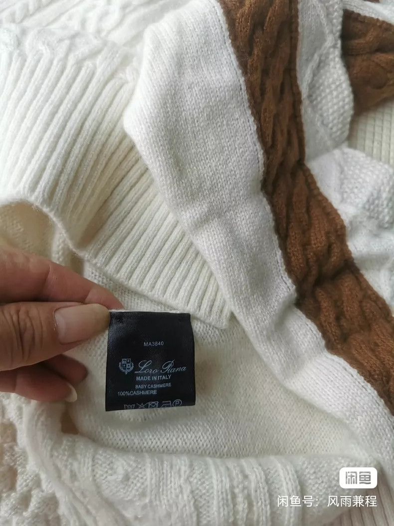 Loro Piana LORO PIANA cashmere sweater Size L / US 10 / IT 46 - 3 Thumbnail