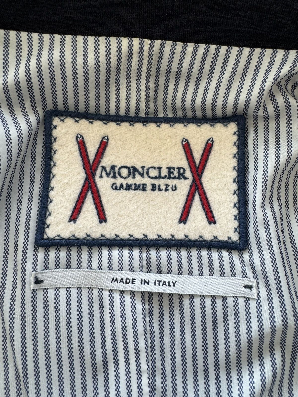 Moncler Gamme Bleu × Thom Browne Limited Edition Down Blazer by Thom Brown for Moncler Size US M / EU 48-50 / 2 - 16 Thumbnail