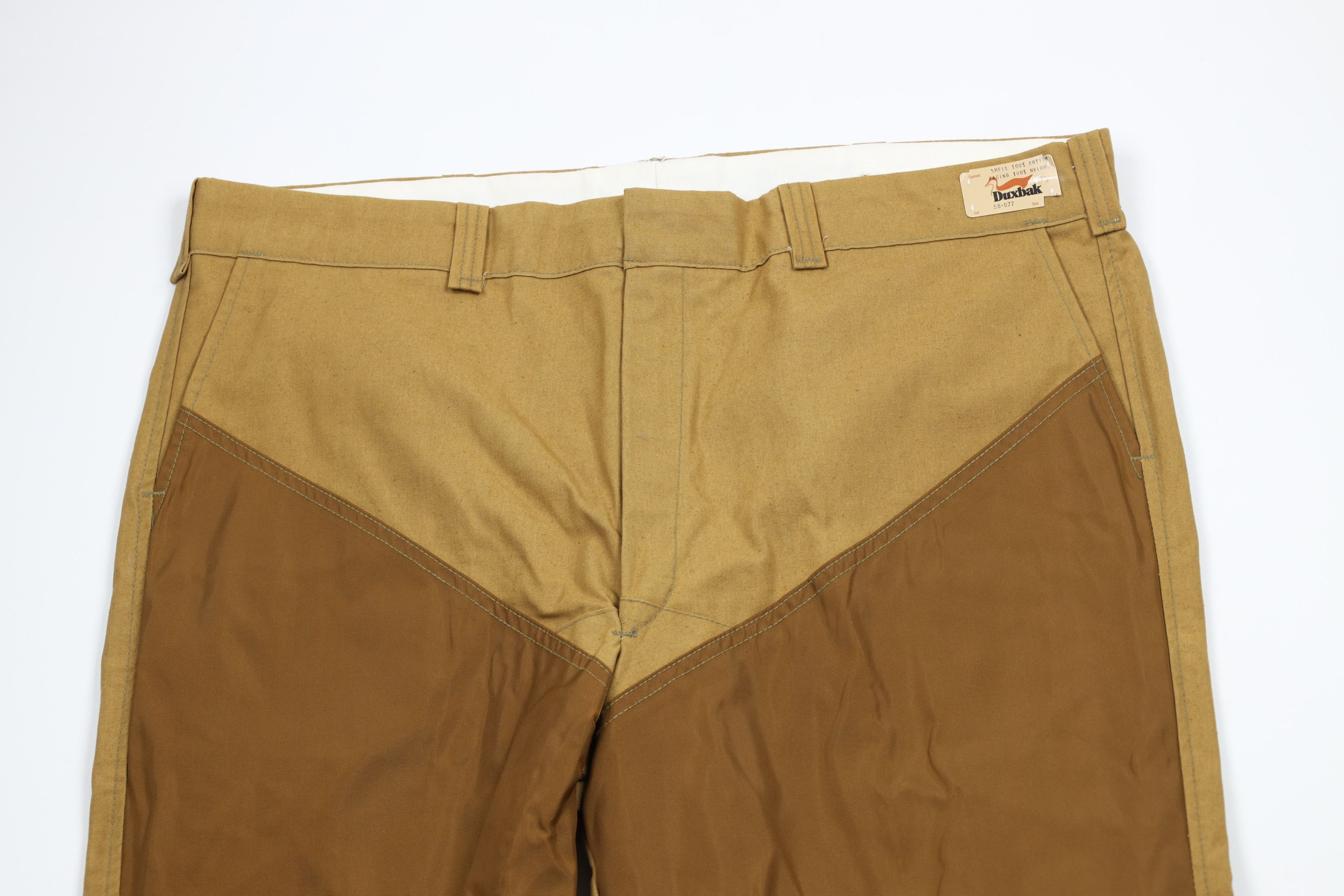 Vintage Deadstock Vintage 60s 70s Duxbak Field Brush Pants Brown USA Size US 42 / EU 58 - 2 Thumbnail