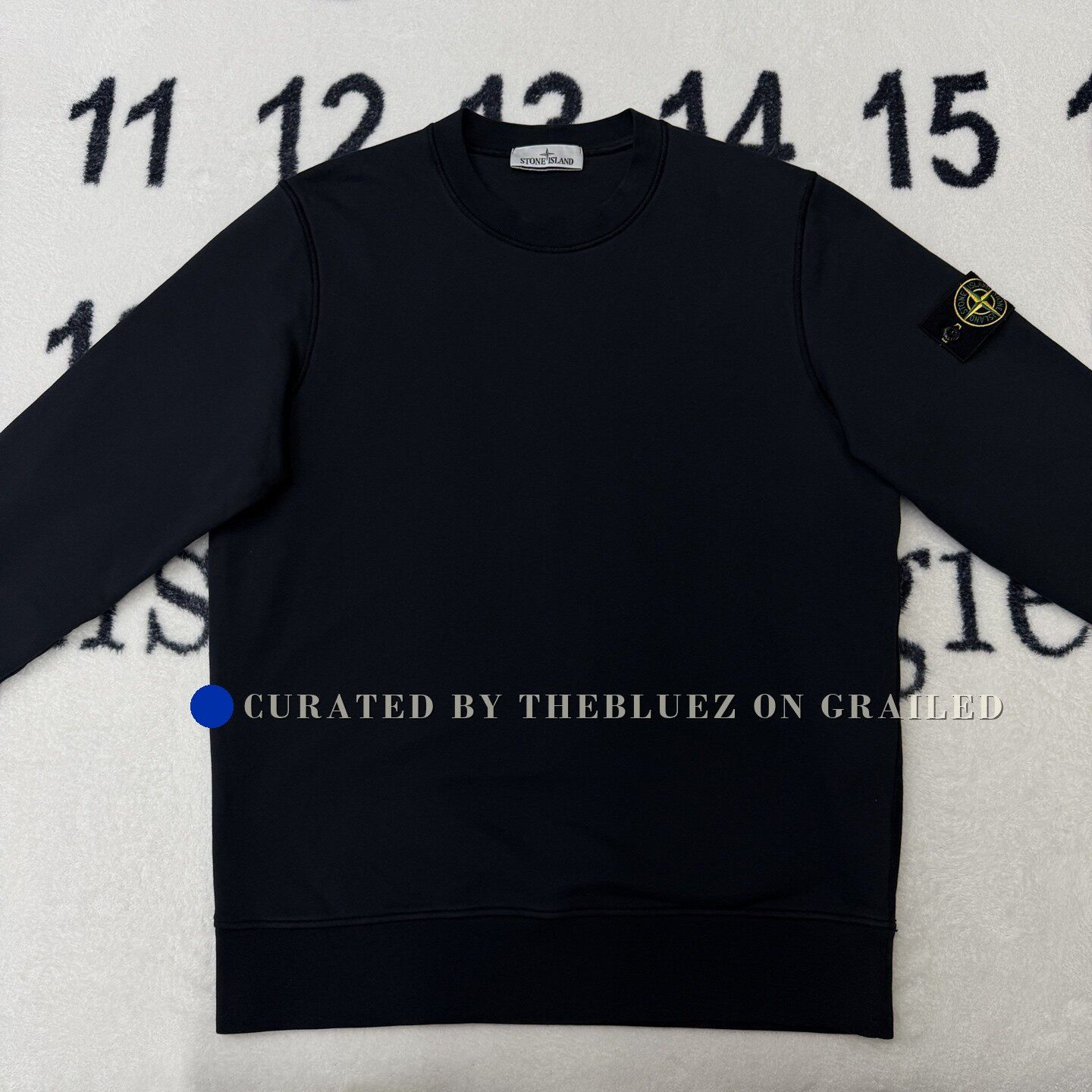 Stone Island Stone Island Navy Blue Sweatshirt Size US L / EU 52-54 / 3 - 1 Thumbnail