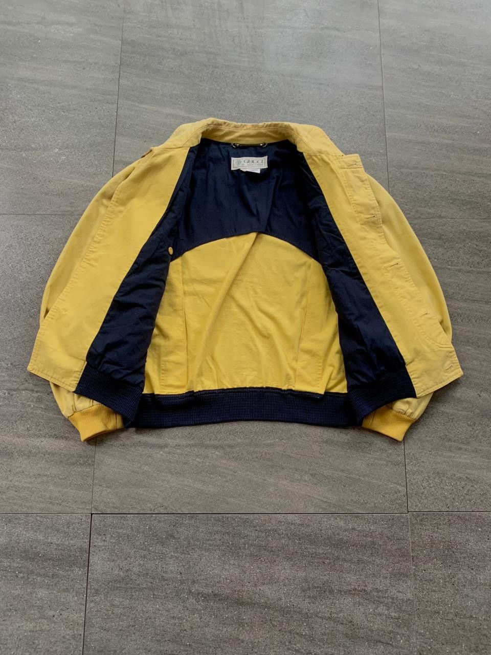 Gucci FREE TAX! 90s Canvas Cropped Work Jacket Size US L / EU 52-54 / 3 - 4 Thumbnail