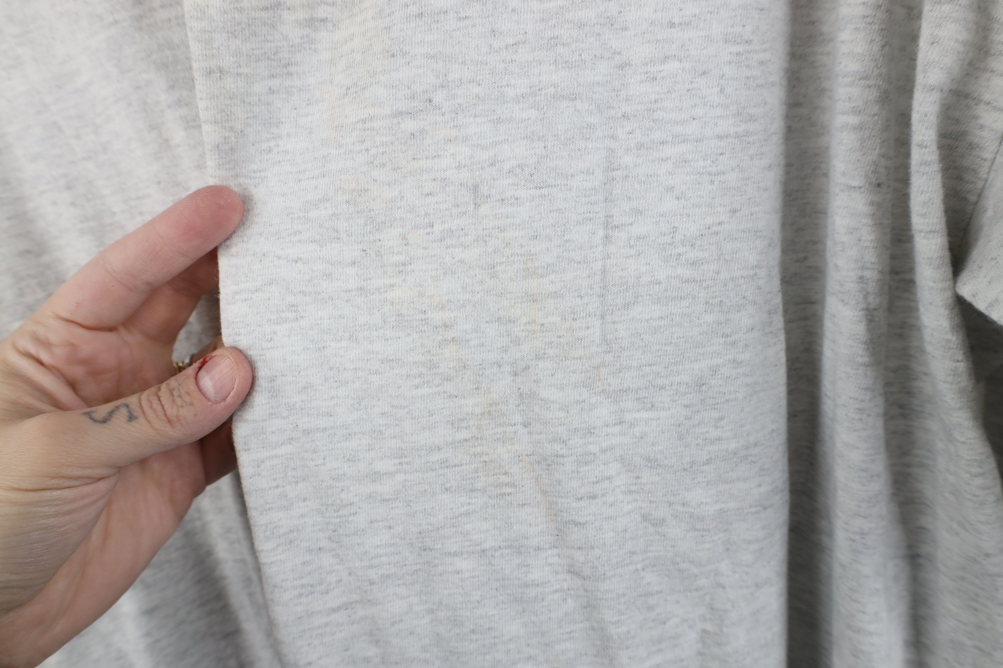Vintage Vintage 90s USHL Gamblers Long Sleeve T-Shirt Gray USA Size US XL / EU 56 / 4 - 10 Thumbnail