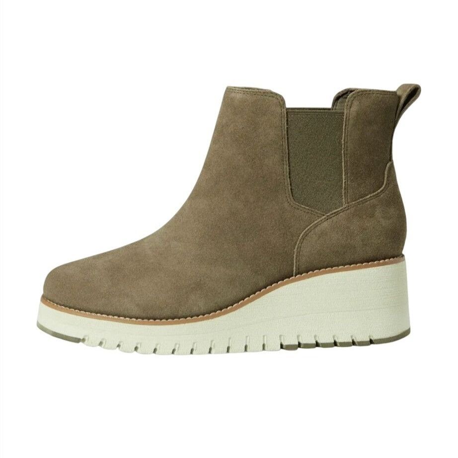 Cole Haan COLE HAAN / ZG City / Waterproof / Suede / Wedge / Ankle Boo Size US 8 / IT 38 - 1 Thumbnail