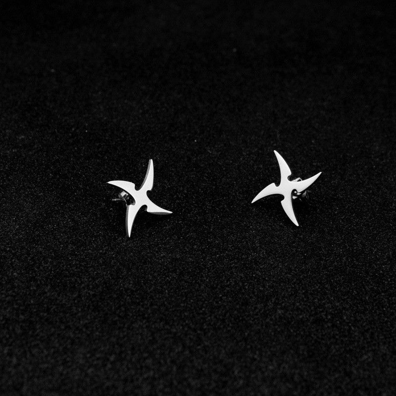 Jewelry New Design Earrings One Pairs Chrome Jewelry Size ONE SIZE - 4 Thumbnail
