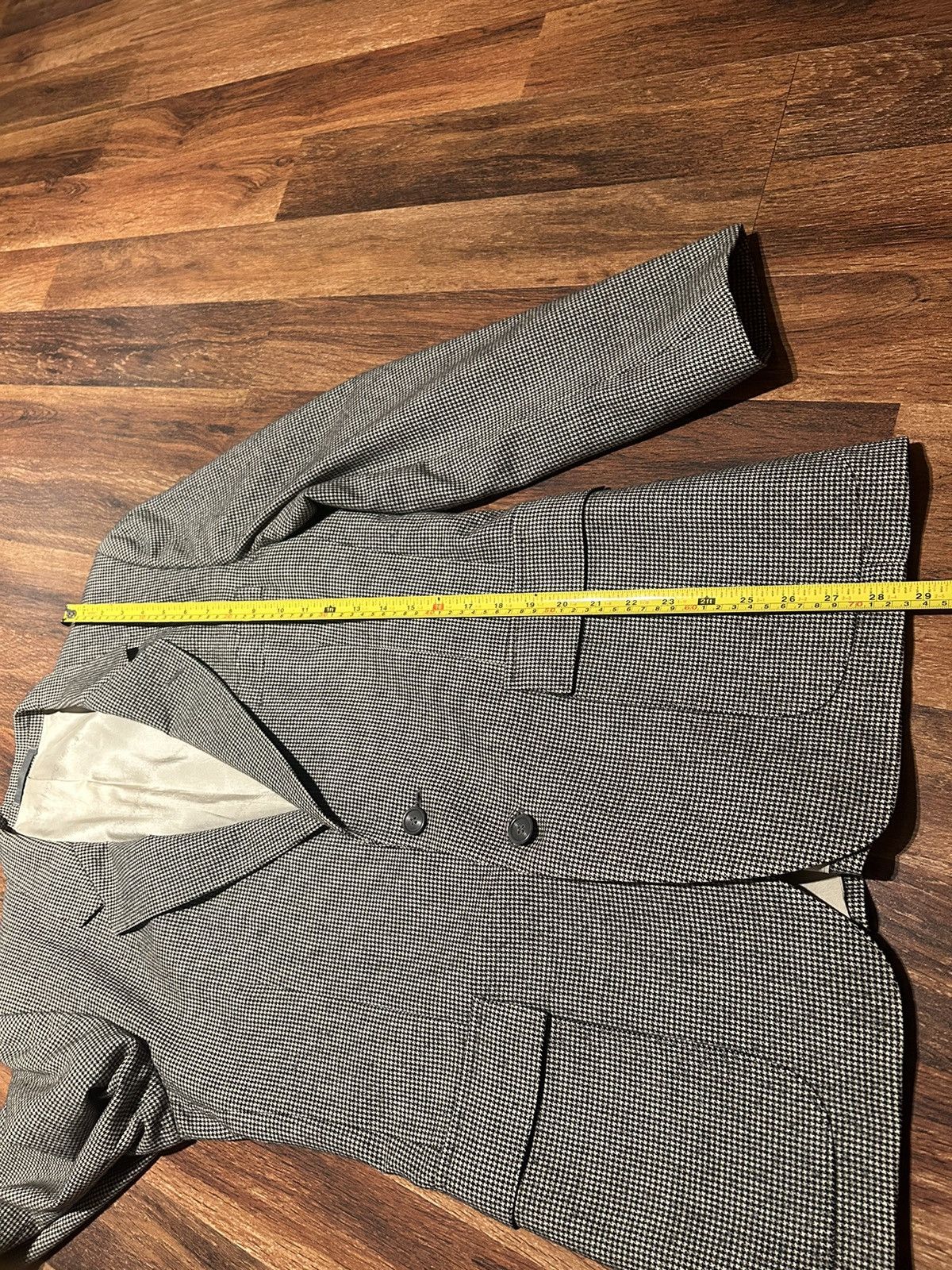 Christian Dior Monsieur Christian Dior Monsieur Mens Wool Tweed Blazer Size 34S - 12 Thumbnail