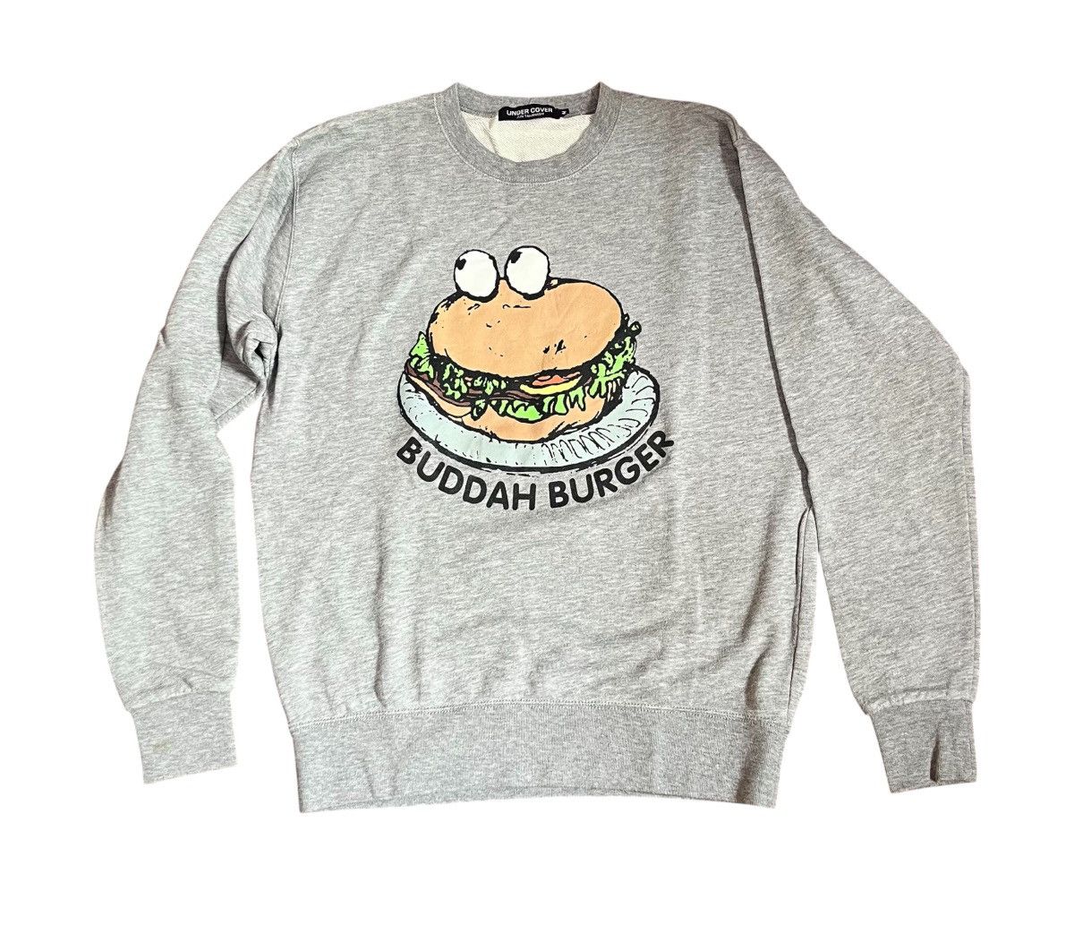 Undercover Undercover buddah burger printed sweatshirt Size US M / EU 48-50 / 2 - 1 Thumbnail