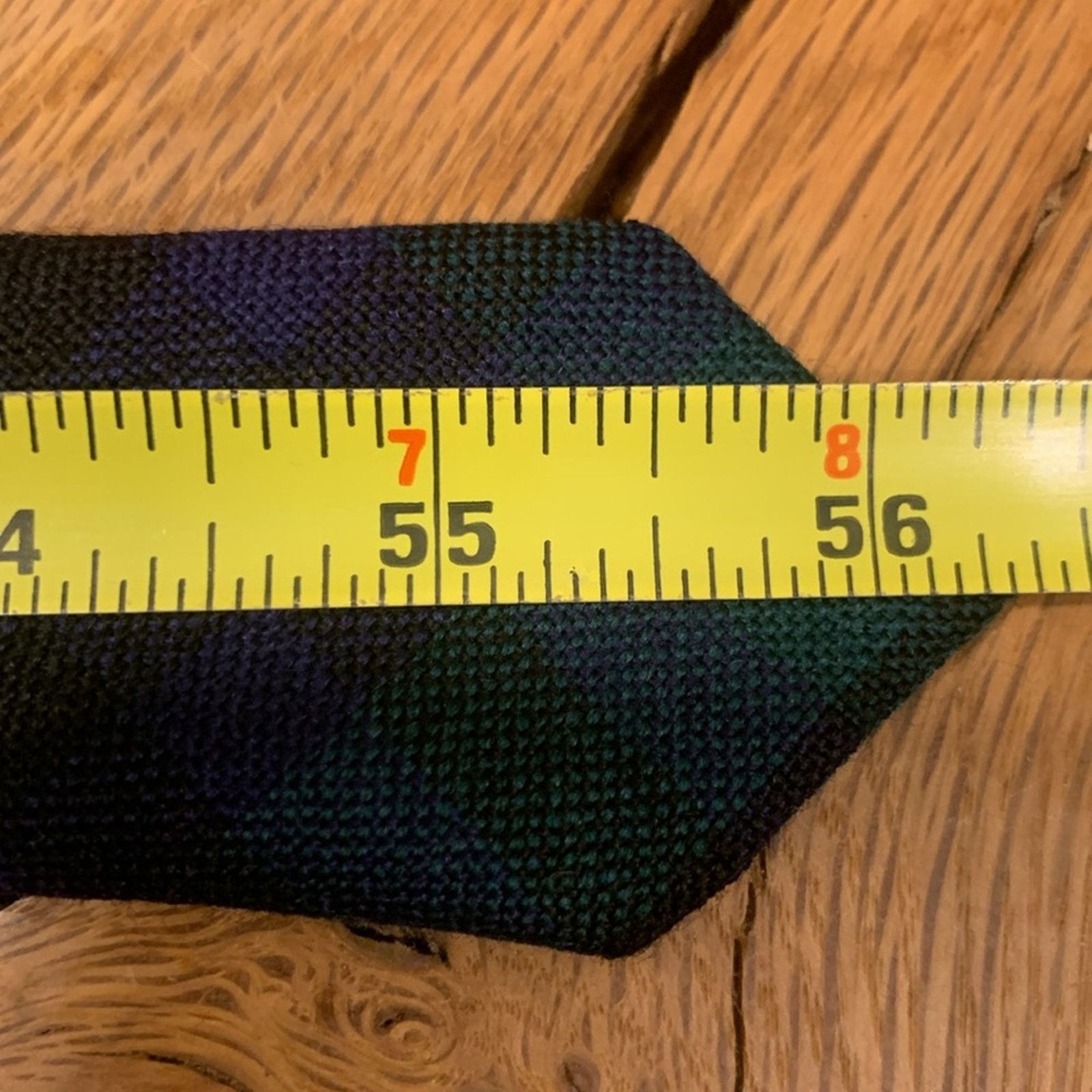 Vintage Scotland vintage wool necktie tartan plaid Marshall clan Size ONE SIZE - 11 Thumbnail
