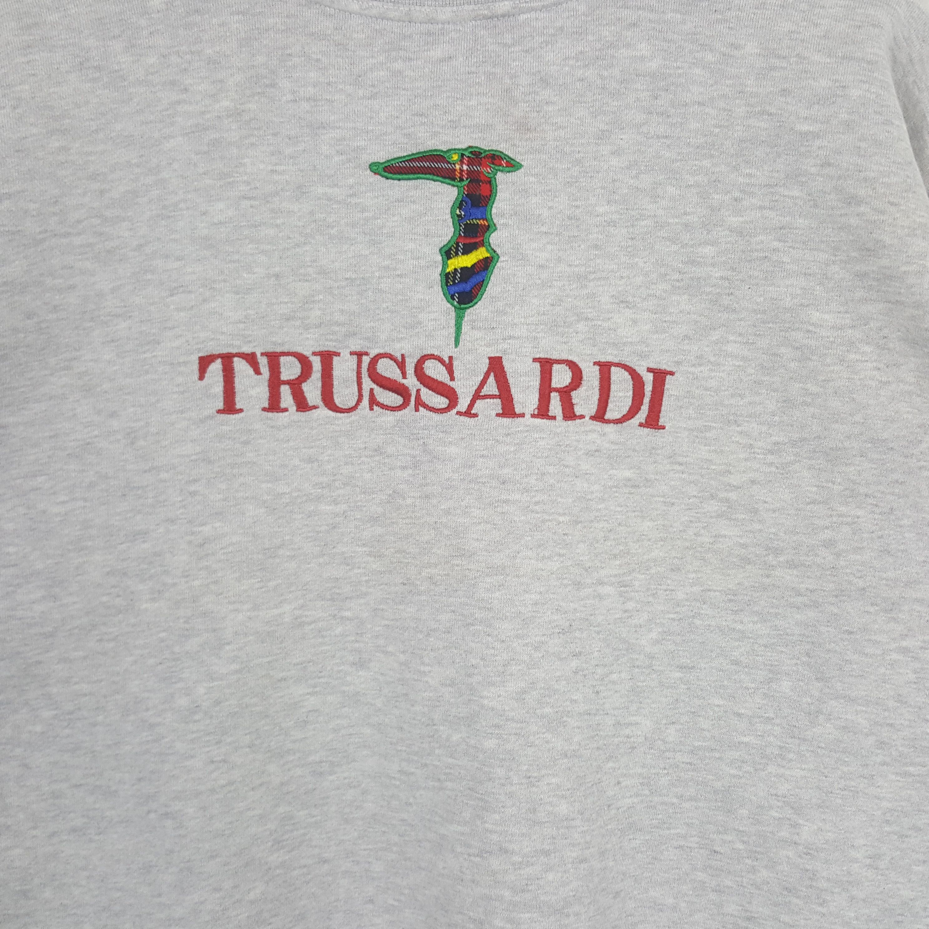 Trussardi Vintage Trussardi Designer Brand Sweashirt C292N11 Size US L / EU 52-54 / 3 - 2 Thumbnail