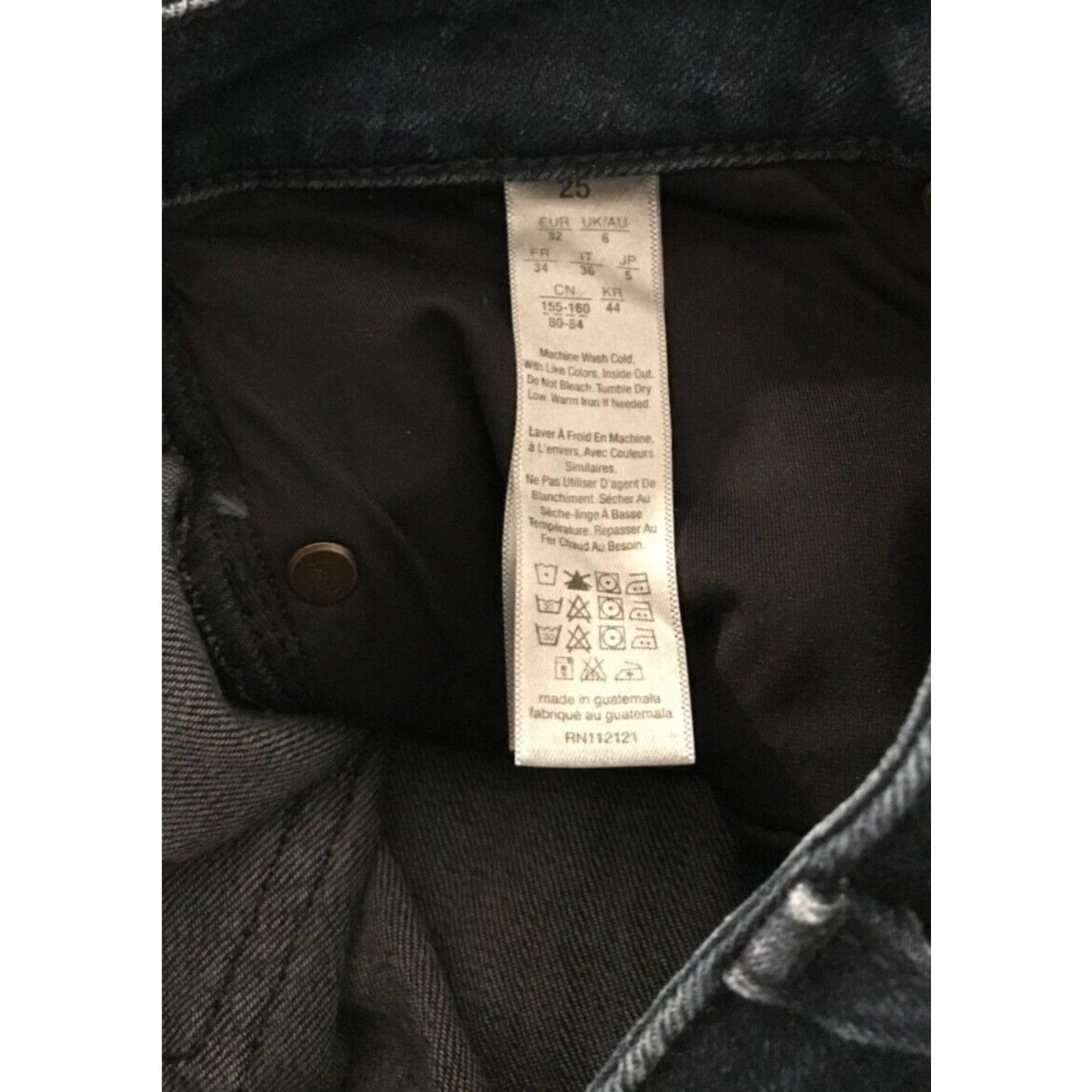 Spanx Spanx The Slim-X Casual Capri Cropped Ankle Denim Jeans Size 25" / US 0 / IT 36 - 5 Thumbnail